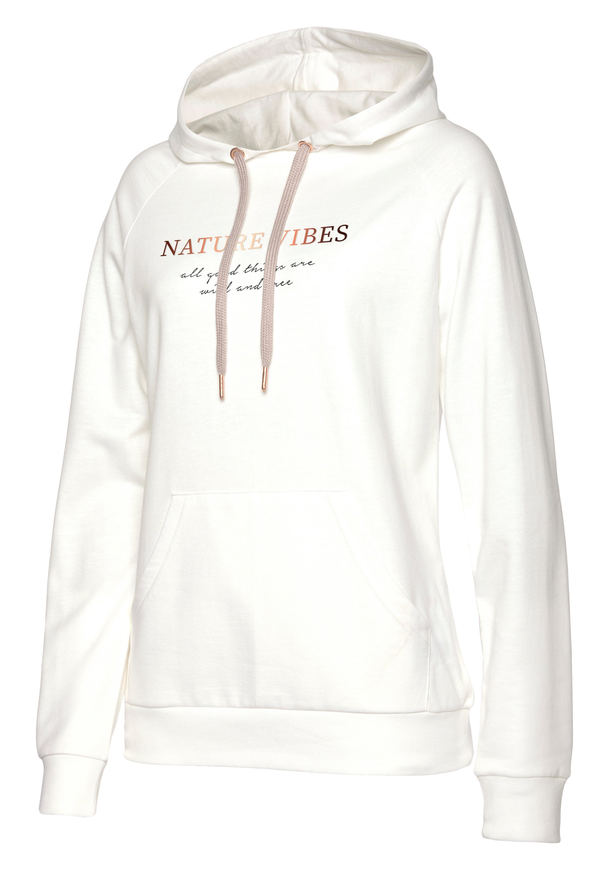 LASCANA Hoodie mit Kängurutasche, Loungewear