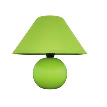 Rabalux LED Leselampe "Ariel" Keramik, grün, rund, E14, IP20, ø200mm