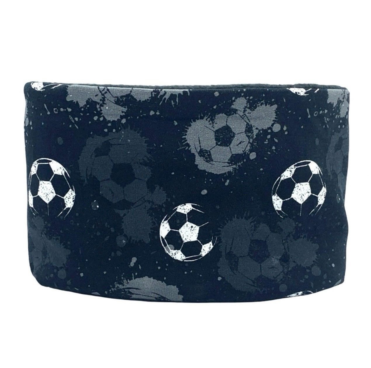 nadycat Beanie SOCCER black (2-St., Beanie mit passendem Loop) handgefertigt aus der Lausitz