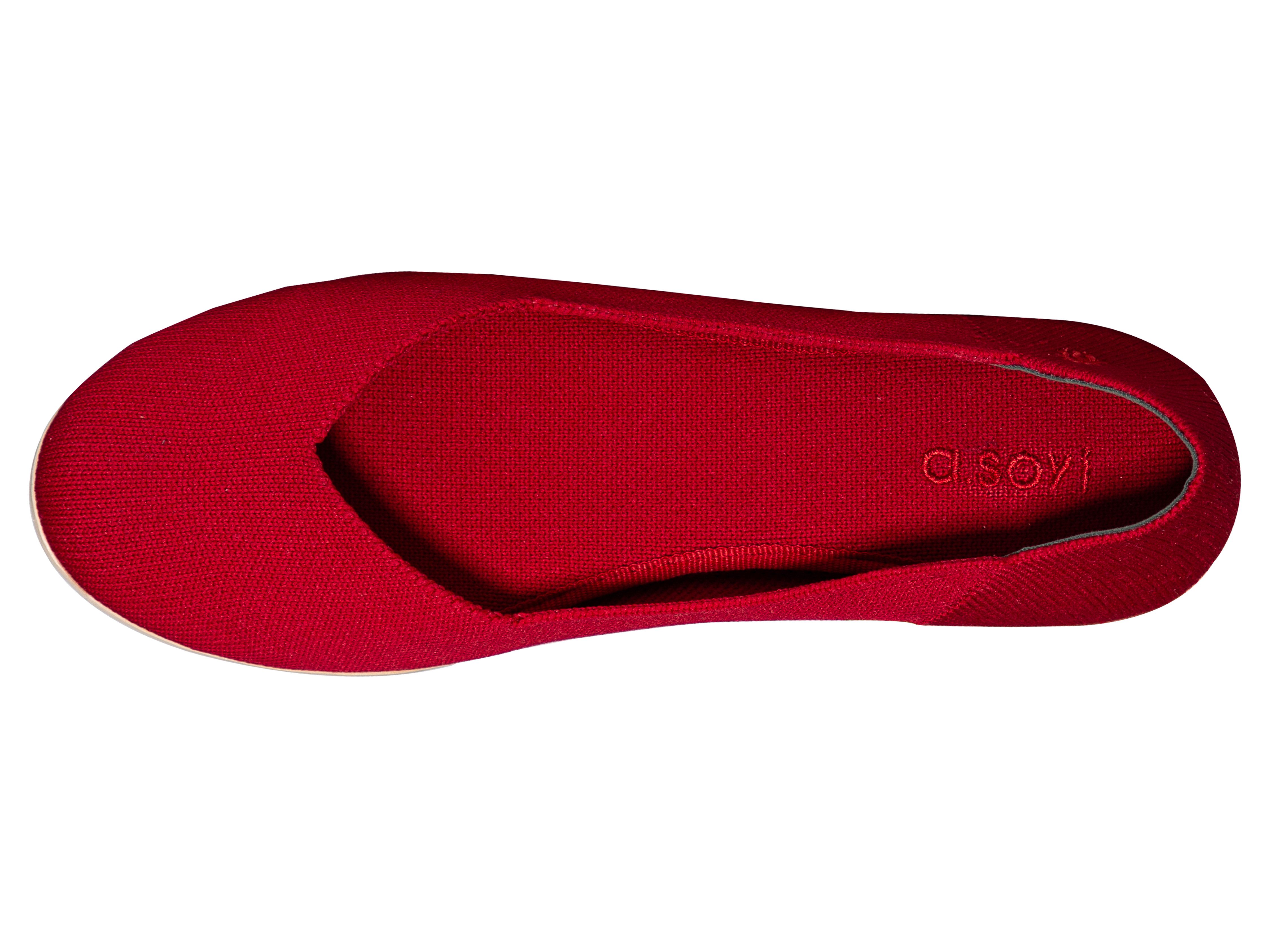 a. soyi Kera Ballerina mit atmungsaktiven Strickgewebe aus TENCEL™ Fasern Ballerina