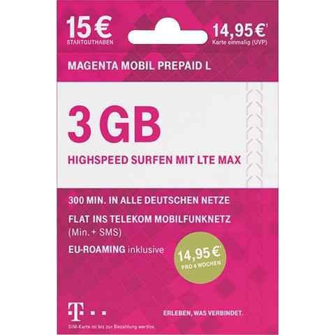 Telekom Magenta MOBIL Prepaid L (XSB31) Prepaidkarte