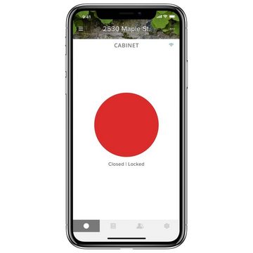 Yale Panzerriegel Smart Cabinet Lock Intelligentes Möbelschloss