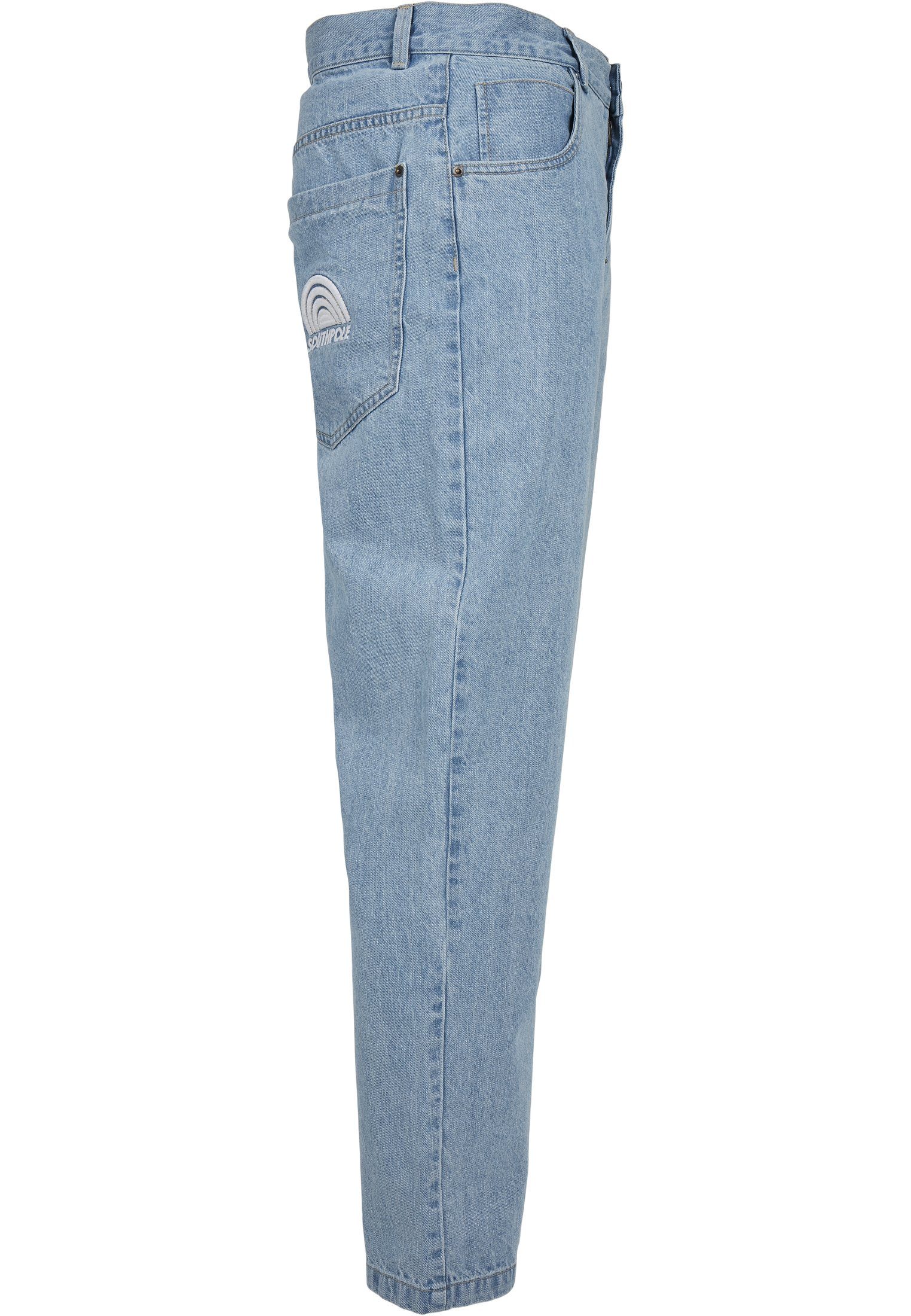 Southpole Bequeme Jeans (1-tlg) Embroidery Herren Southpole 3D retromidblue Denim