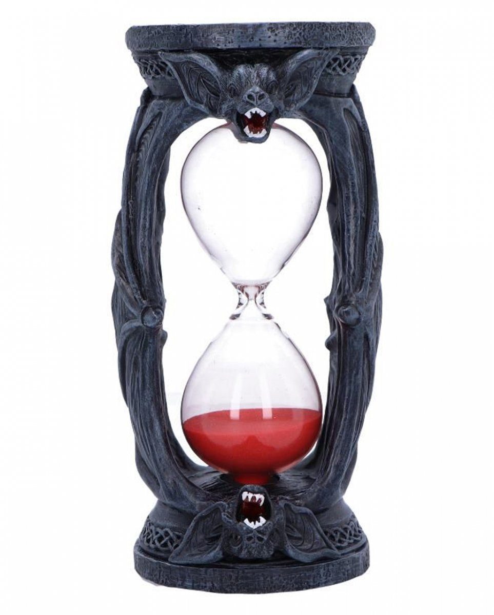 Horror-Shop Dekofigur Vampyrum Vampir Fledermaus Sanduhr günstig online kaufen