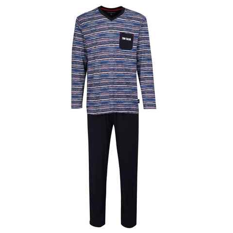 TOM TAILOR Pyjama Tom Tailor Herren Schlafanzug (2 tlg) Modisches Design