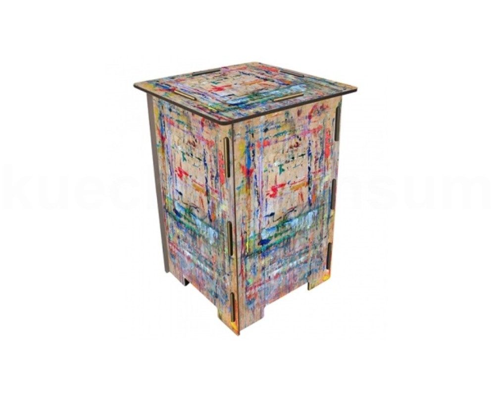 Hocker Werkhaus Photohocker SH8288 bunte Farbe 295 x 295 x 420 mm