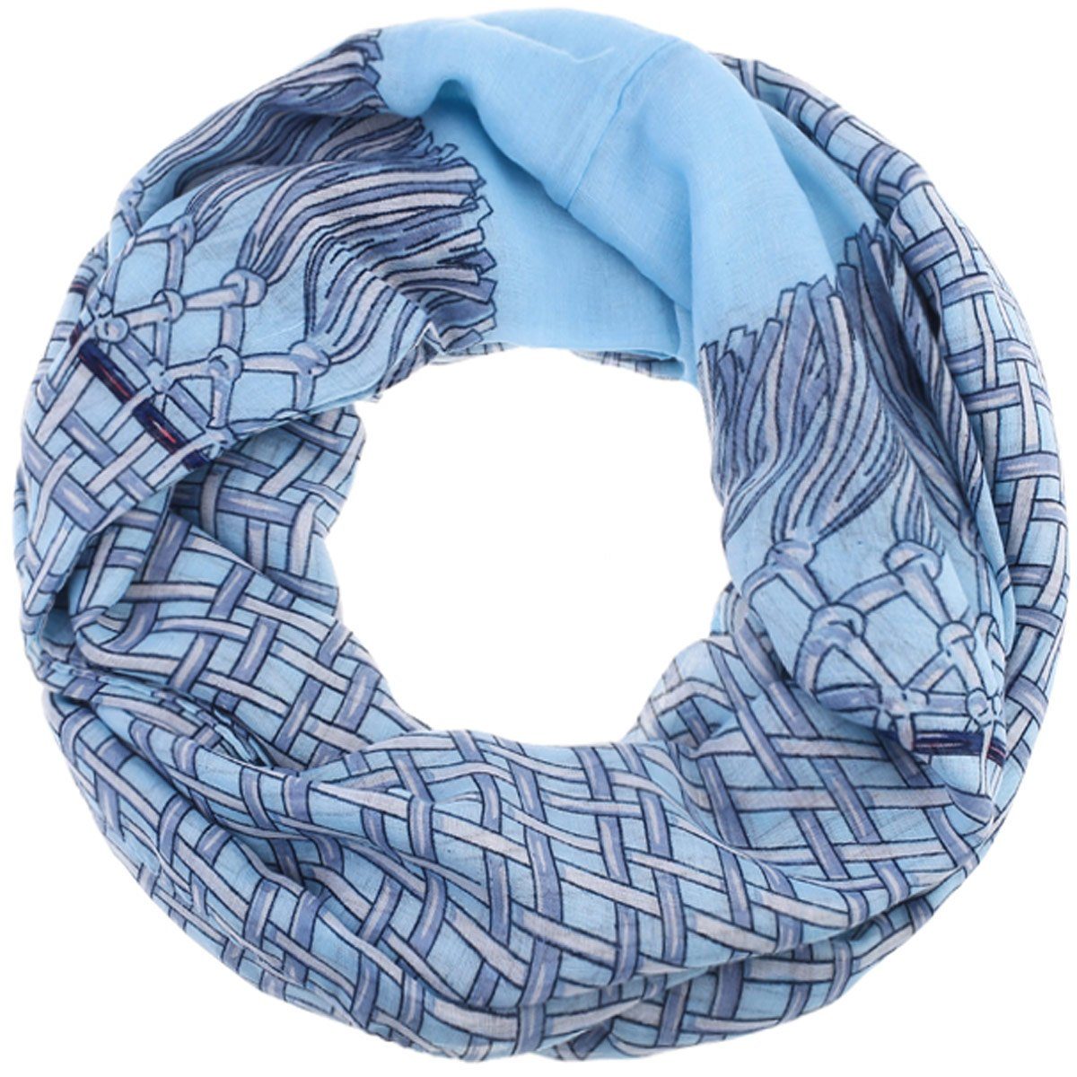 Faera Loop, Damen Schal gemustert weich günstig online kaufen
