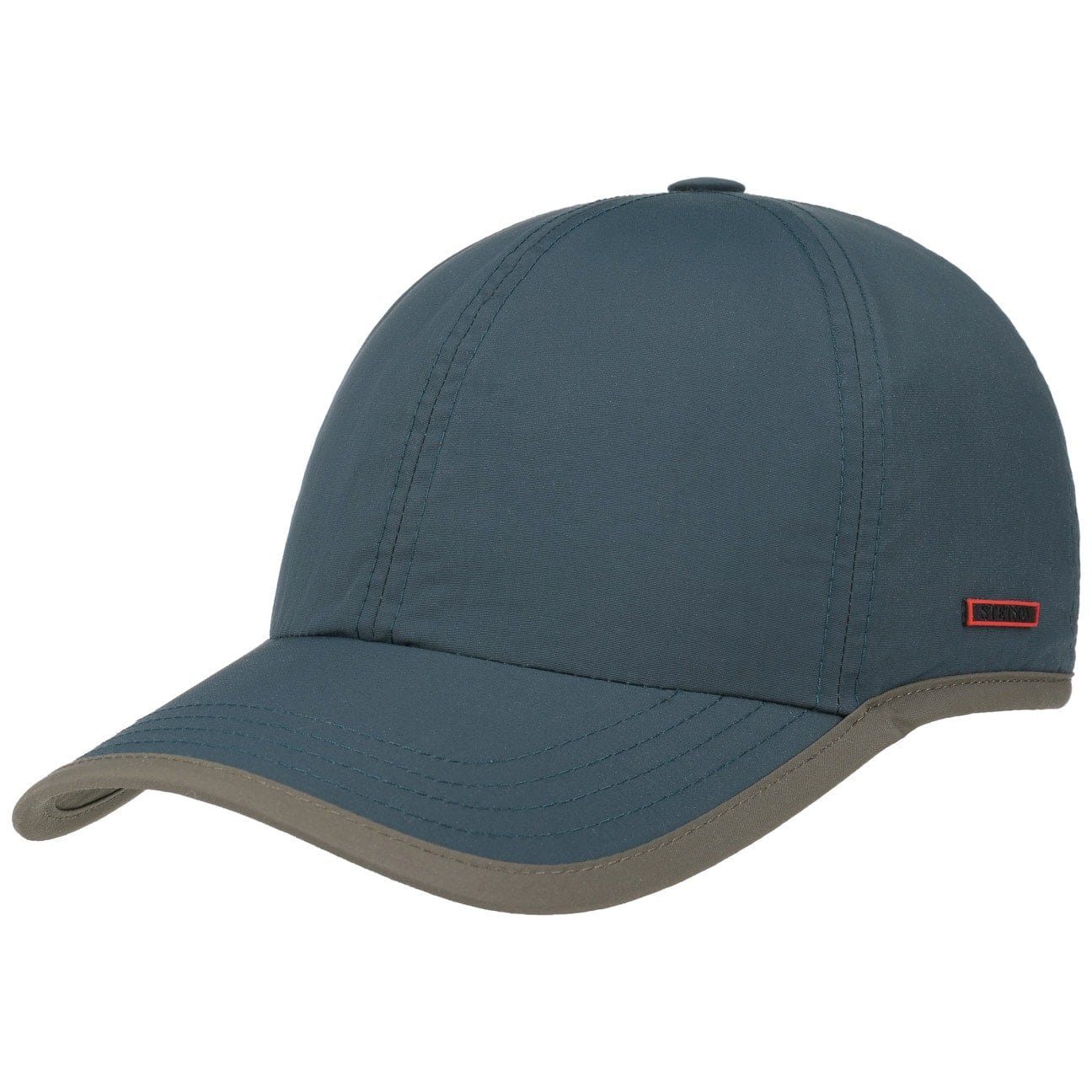 Stetson Baseball Cap (1-St) Baseballcap mit Schirm blau