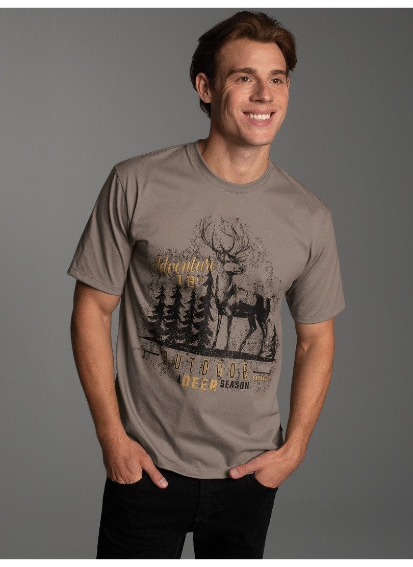 Trigema T-Shirt TRIGEMA T-Shirt mit großem günstig online kaufen