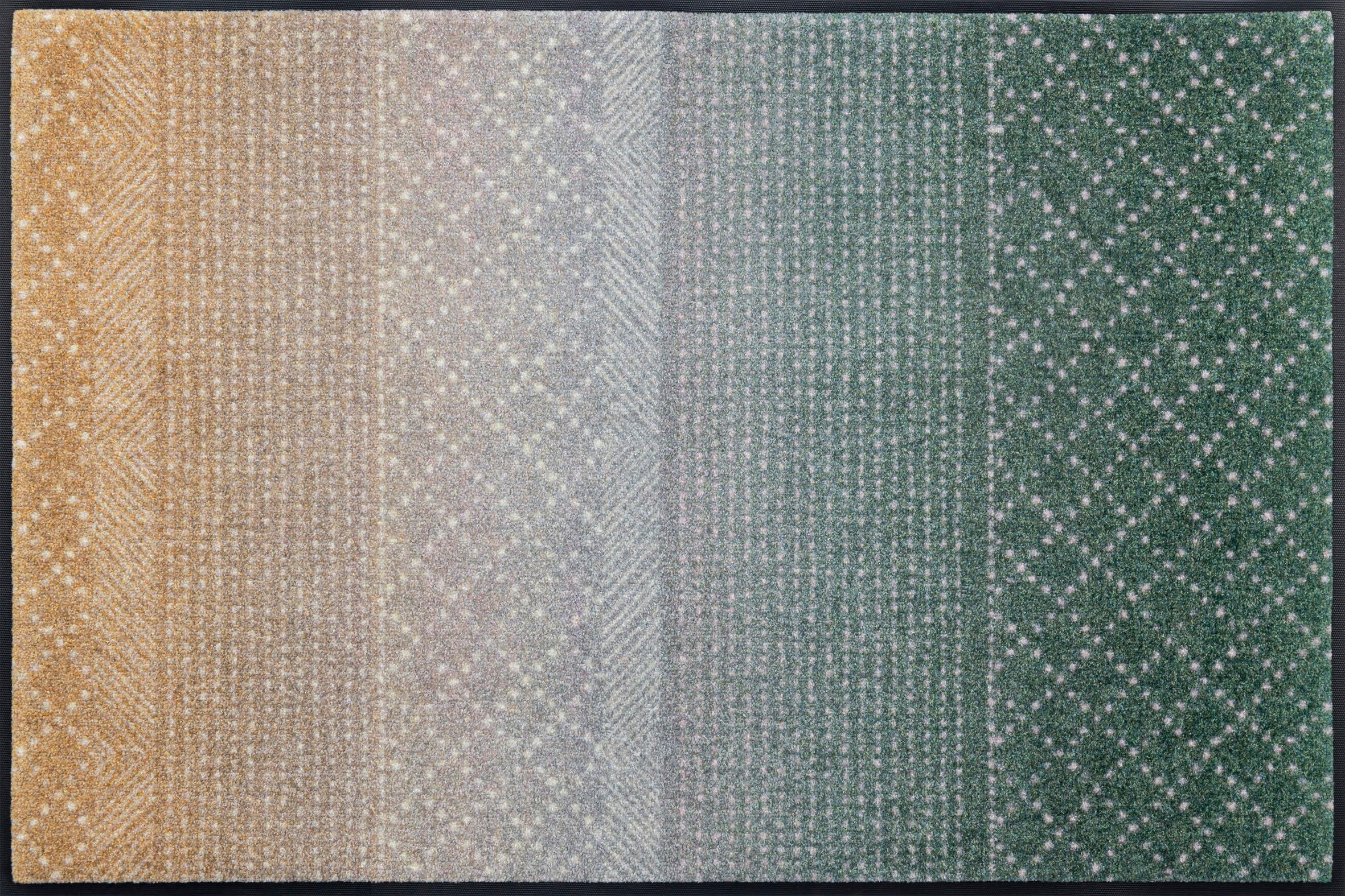wash+dry by Kleen-Tex Teppich Green Desert, rechteckig, Höhe: 7 mm