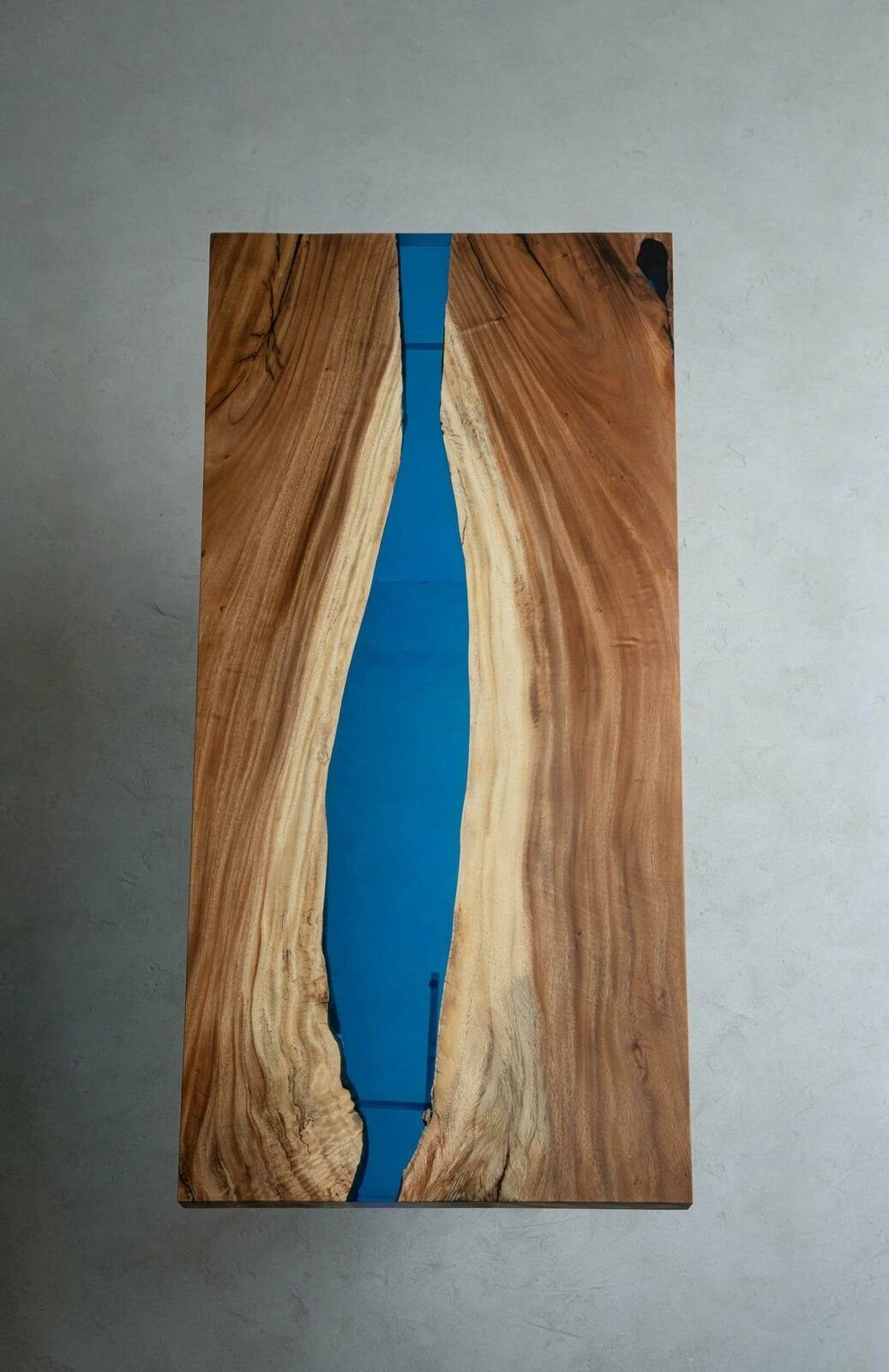 Holz Echtes Esstisch, Massiv Table Flusstisch River Esstisch JVmoebel Epoxidharz