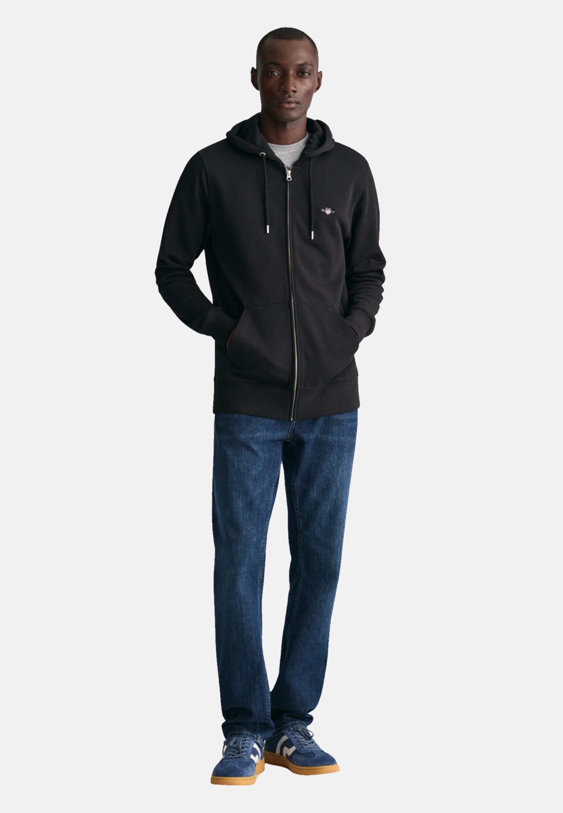 Gant Kapuzensweatjacke Jacke Shield Kapuzensweatjacke (1-tlg) günstig online kaufen
