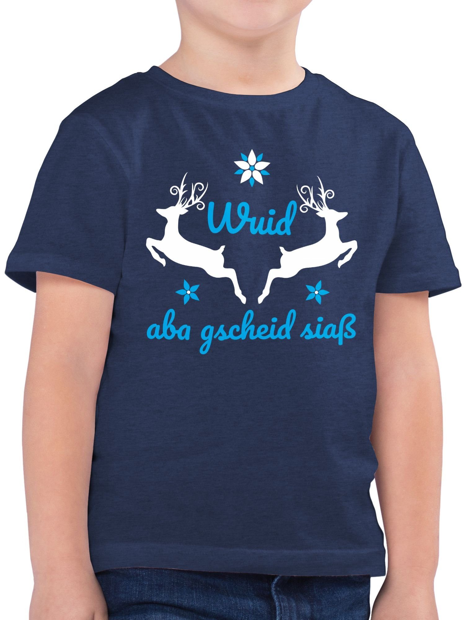 T-Shirt Wuid aba gscheid siaß