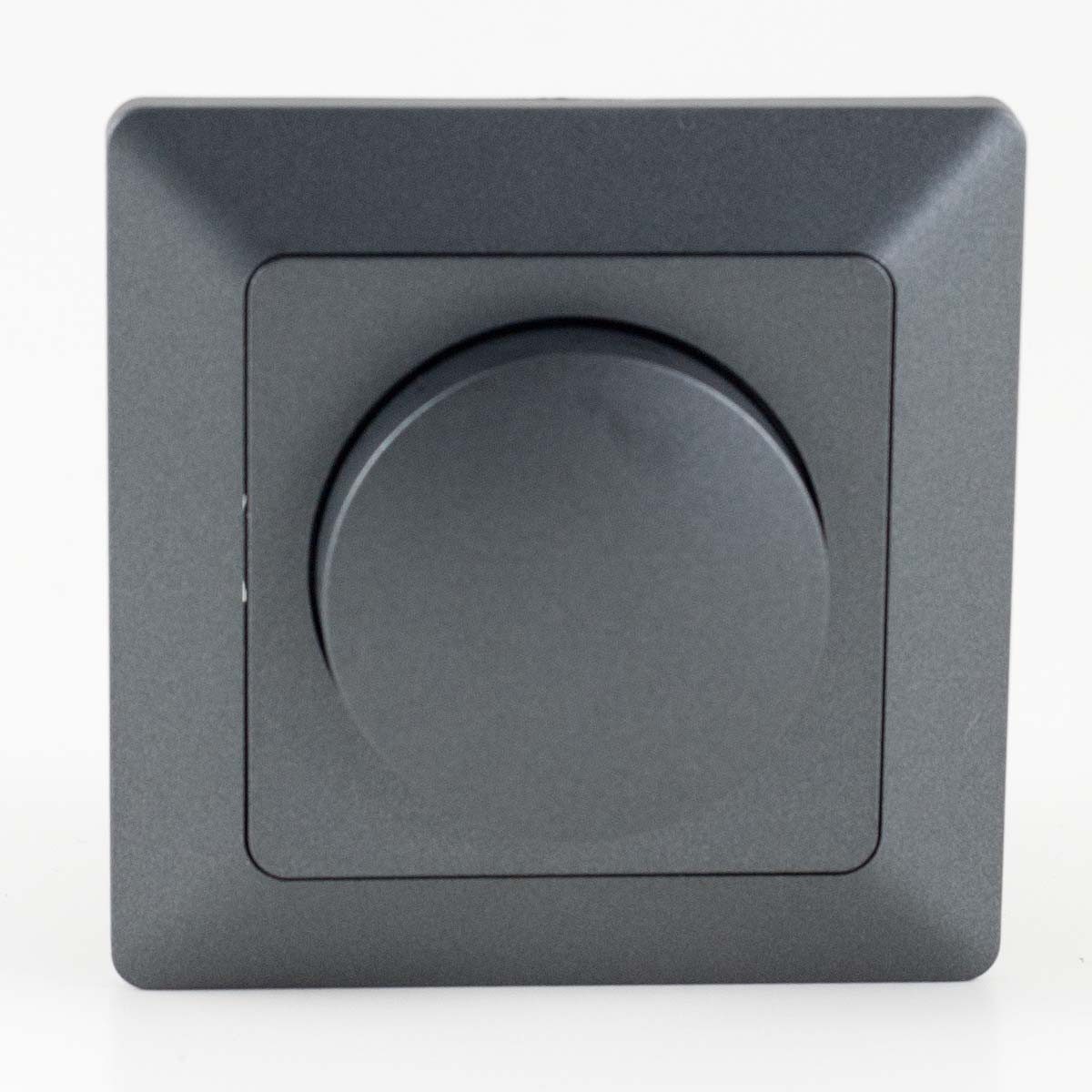 ChiliTec Drehdimmer MILOS Dimmer für LED Lampen anthrazit, mit Rahmen