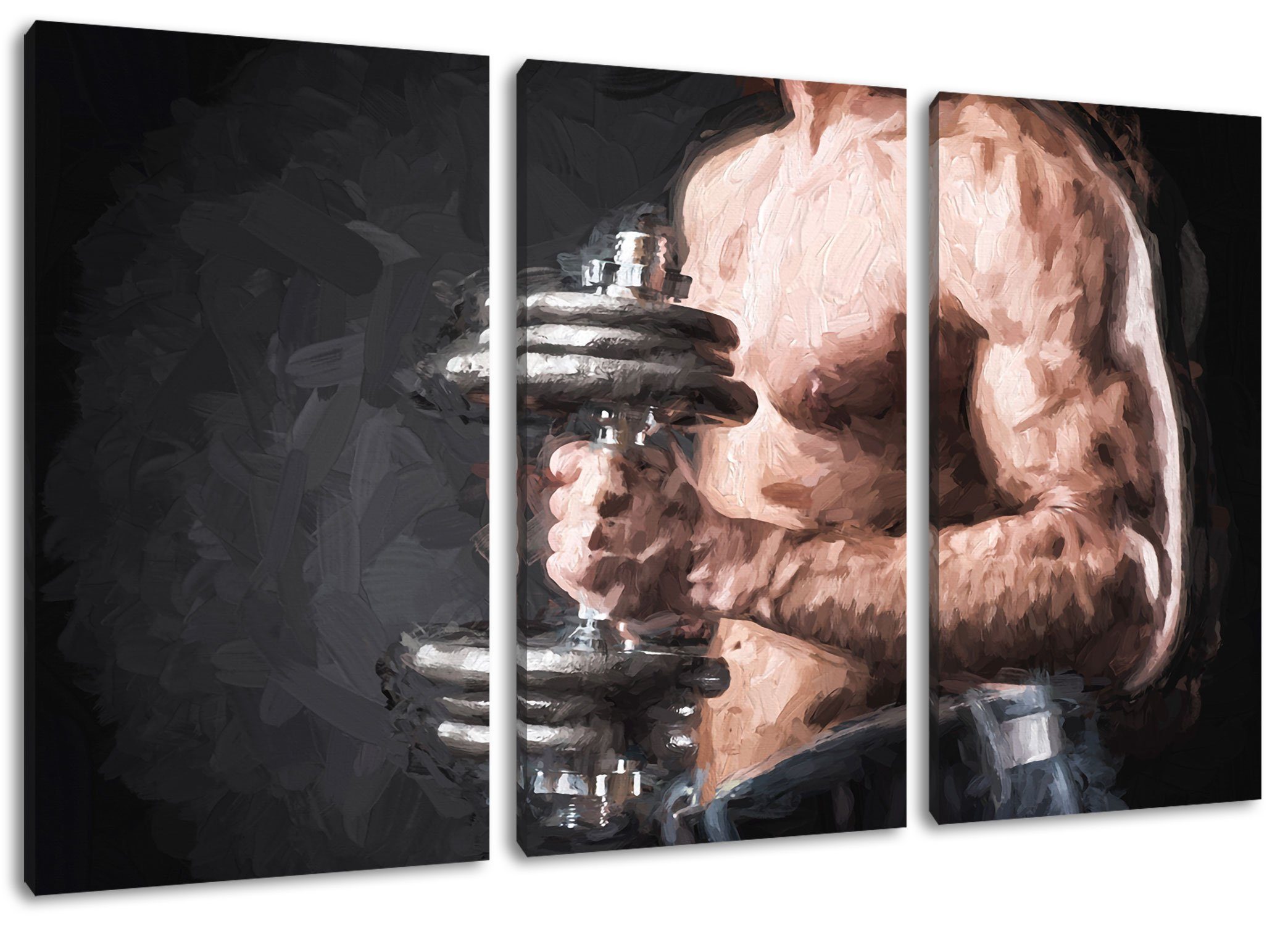 Leinwandbild Bodybuilding