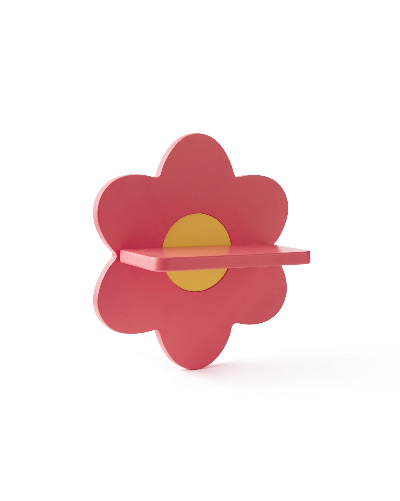 Kids Concept Wandregal Regalbrett Blume rosa 30 x 27 x 12cm aus Holz - Moti günstig online kaufen