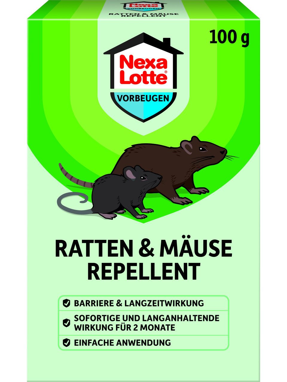 Substral Vergrämungsmittel Substral Ratten & Mäuse Ex 100 g, 0.1 l