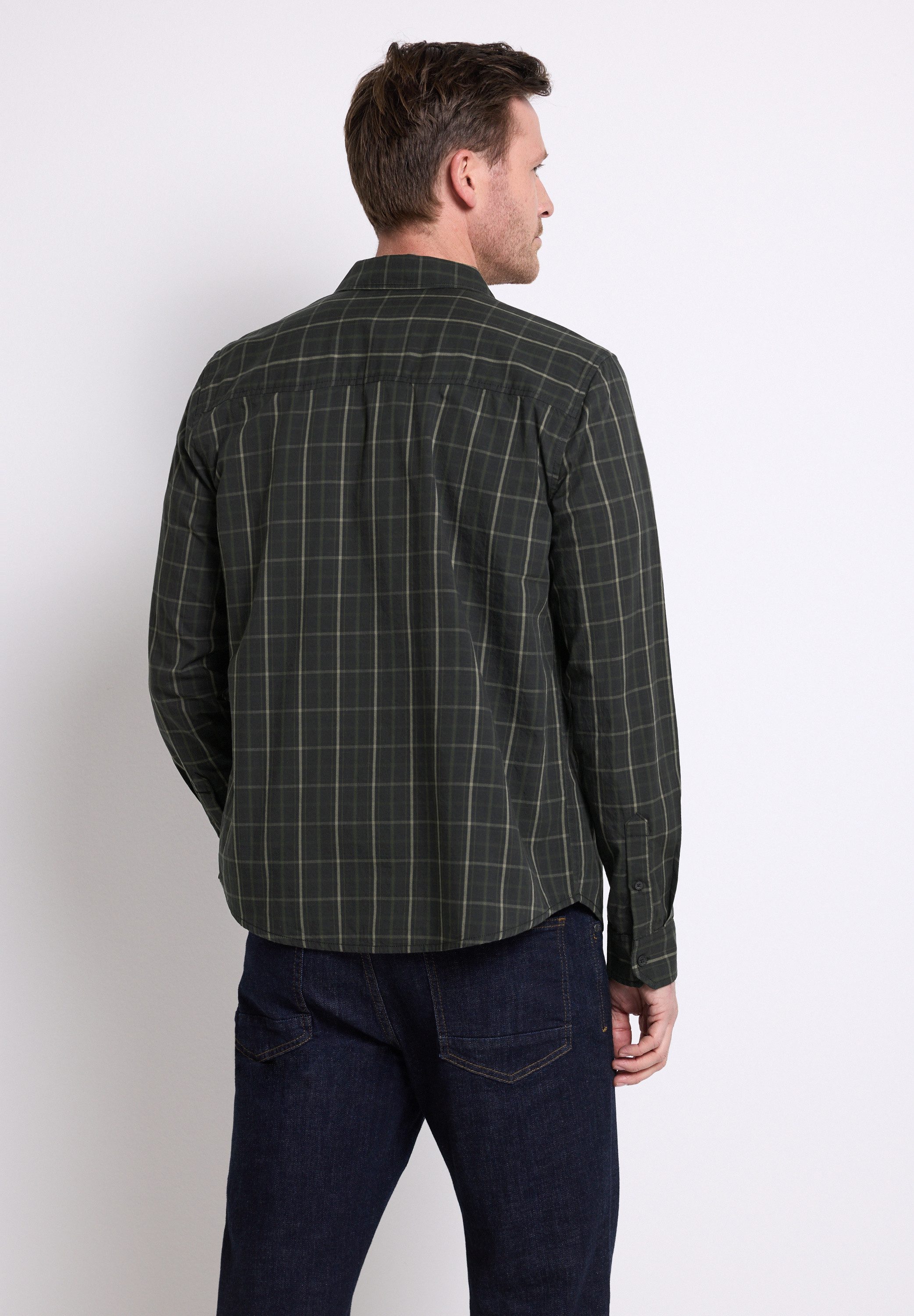 STREET ONE MEN Karohemd aus reiner Baumwolle günstig online kaufen