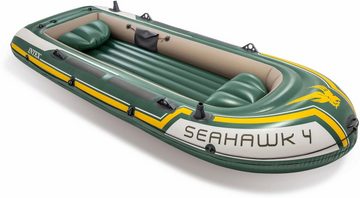 Intex Schlauchboot Seahawk 4, (Set, -, mit 2 Paddeln und Luftpumpe)