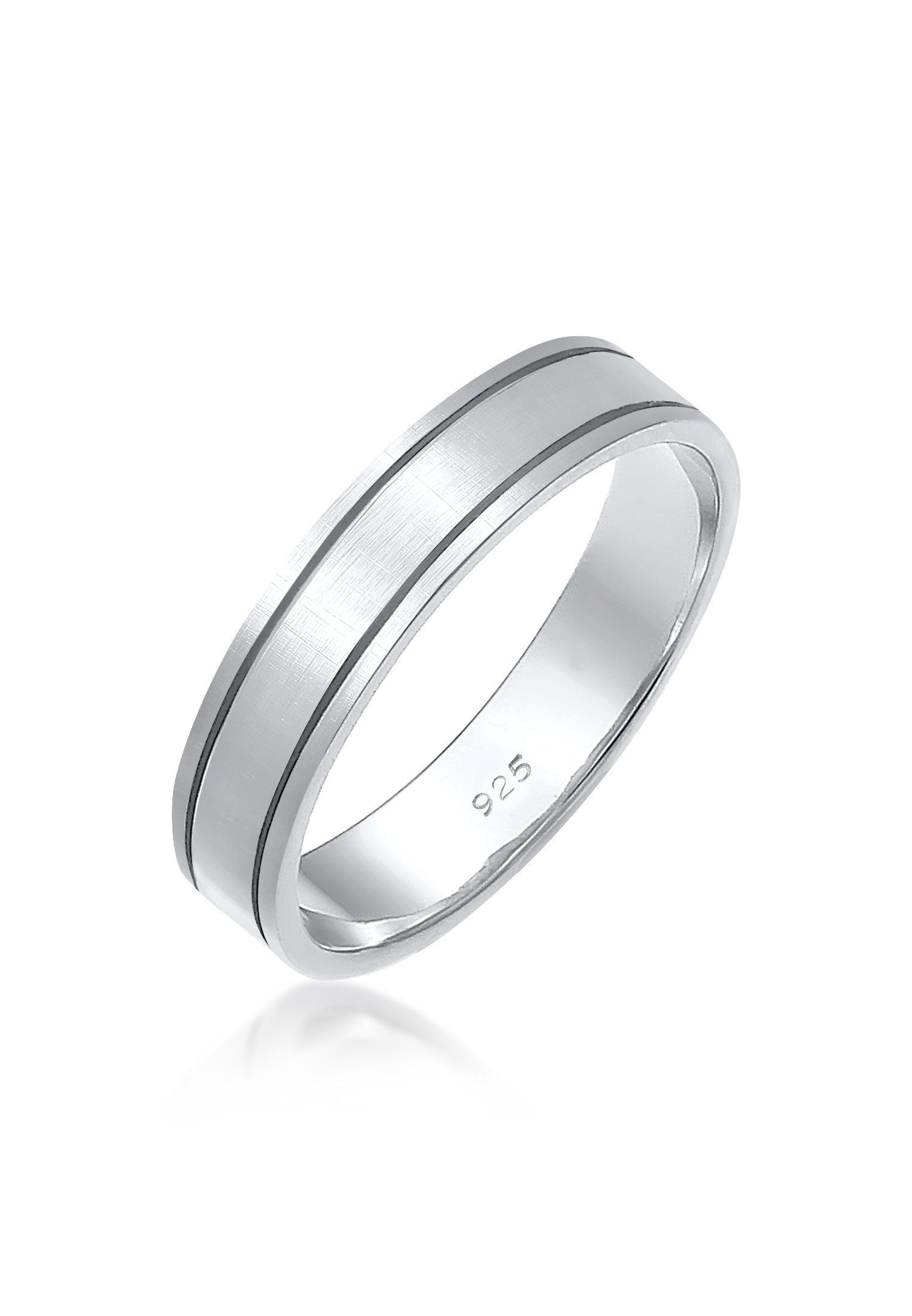 Elli Premium Partnerring Paarring Bandring Trauring Hochzeit Ehe 925 Silber
