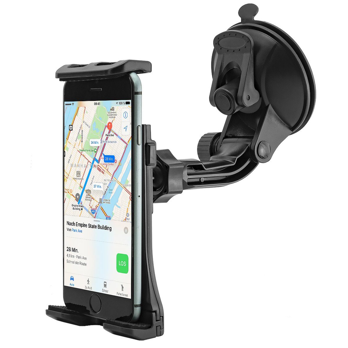 MidGard Autohalterung für Handy Halterung - Armaturenbrett & Windschutzscheibe  Smartphone-Halterung