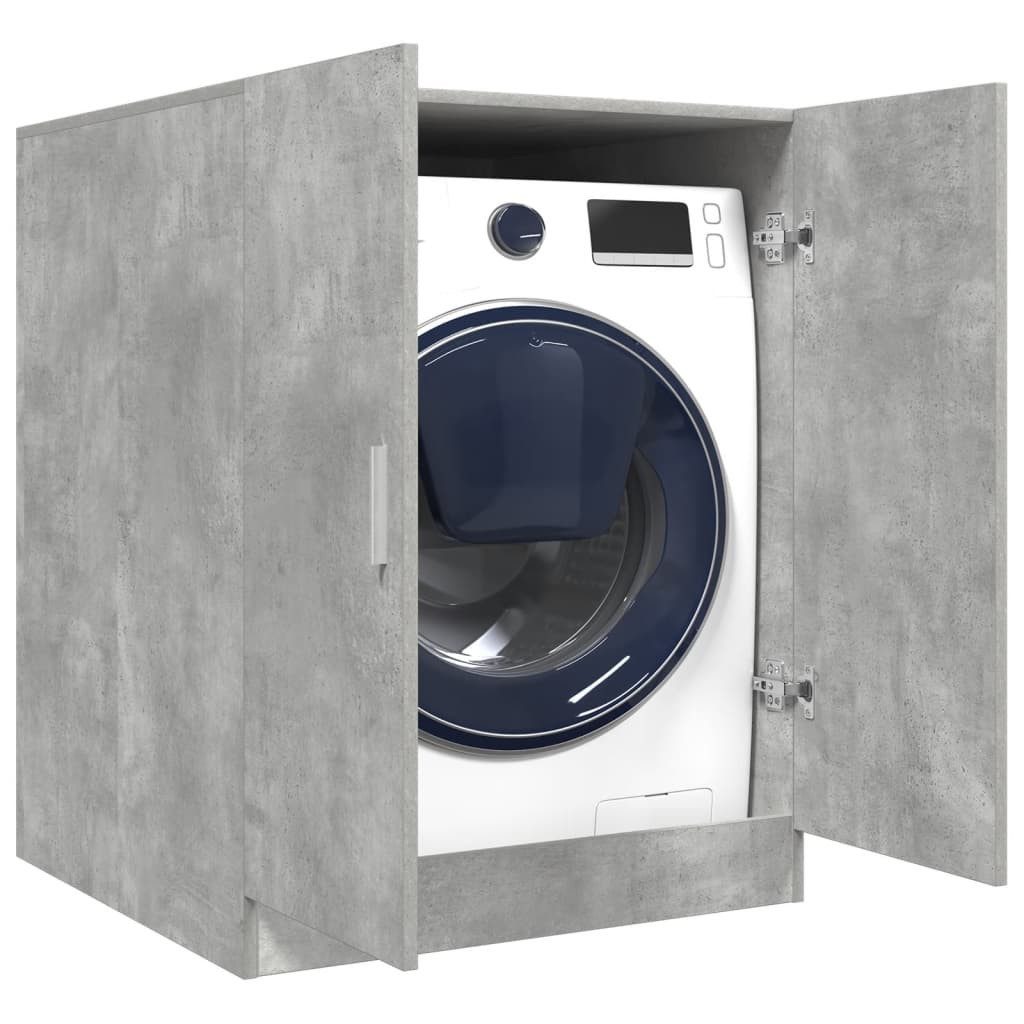 vidaXL Mehrzweckschrank Waschmaschinenschrank Betongrau 70,5x71,5x91,5 cm günstig online kaufen