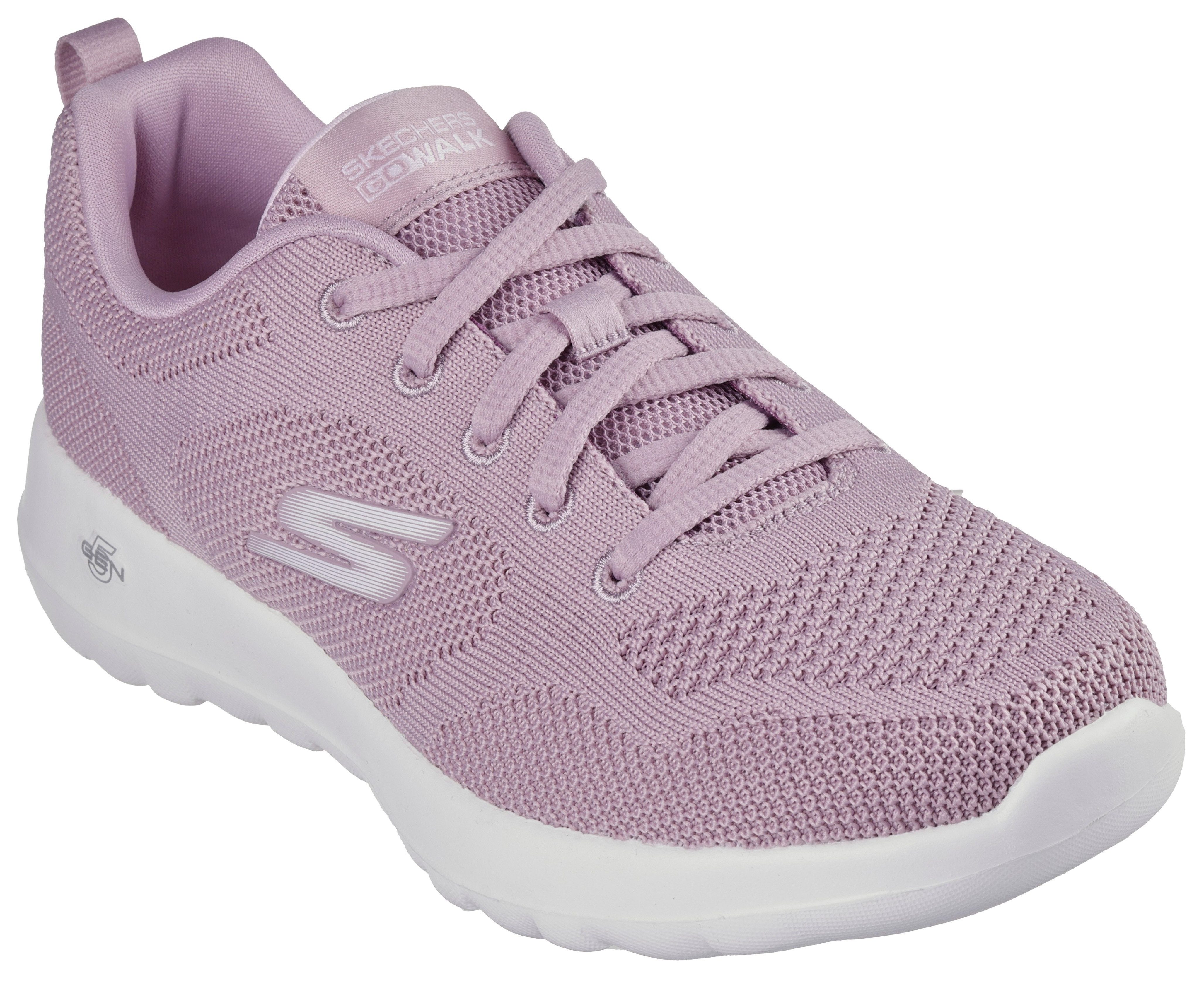 Skechers GO WALK JOY-VIOLET Sneaker, Trainingsschuh, Schnürschuh mit Goga M günstig online kaufen