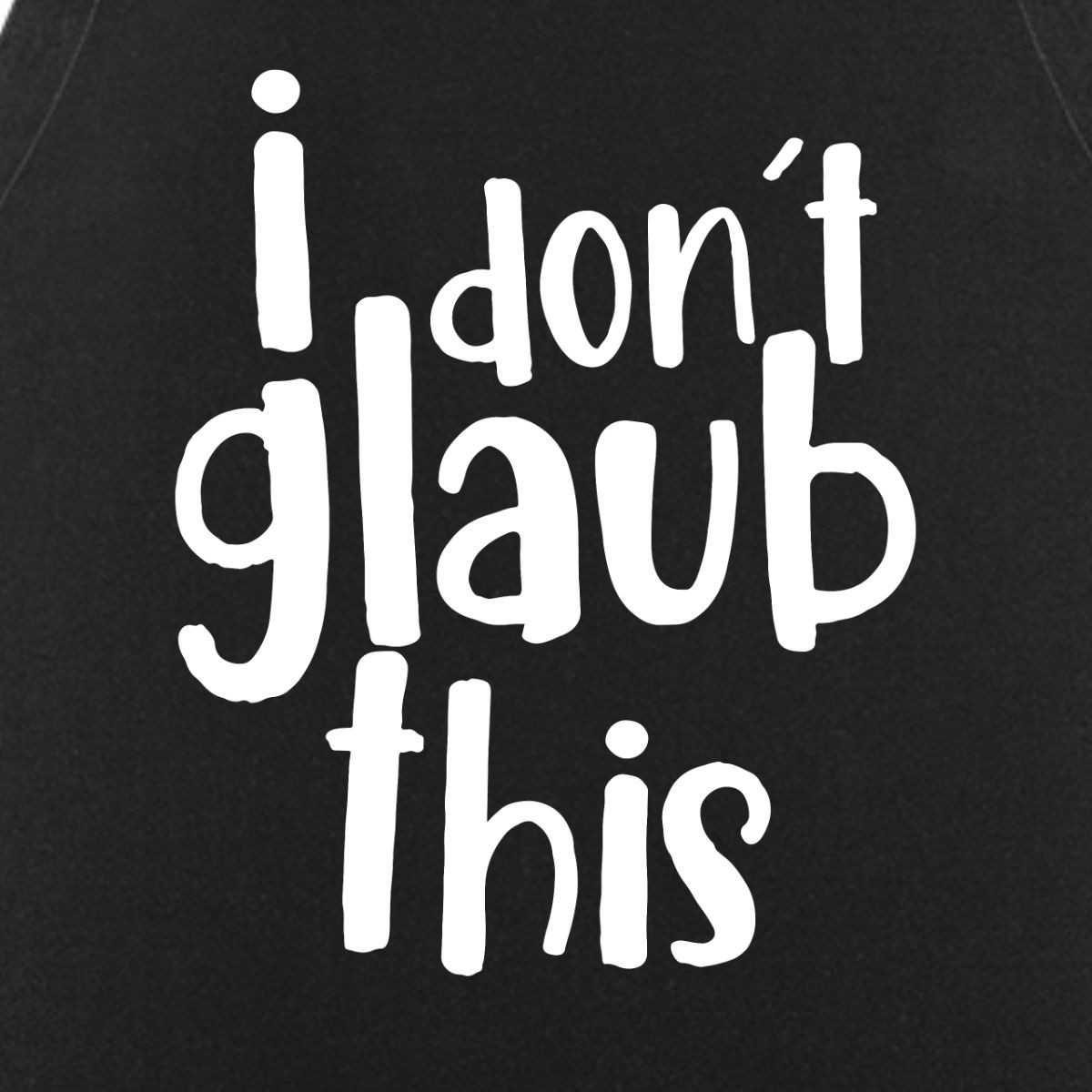 Spreadshirt Kochschürze I Don't Glaub This Meme Spruch Dschungel Kochschürze, (1-tlg)