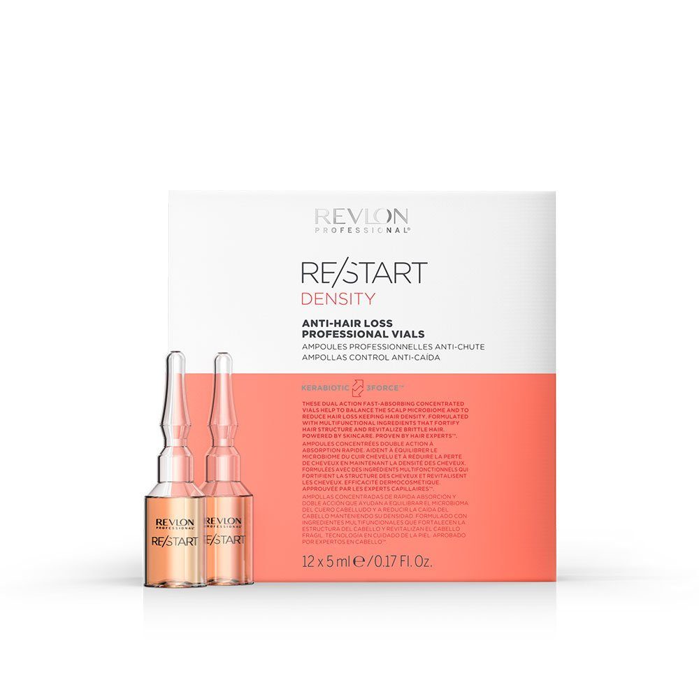 REVLON PROFESSIONAL Haarserum RE/START DENSITY ANTI-HAIR LOSS PROFESSIONAL VIALS, Vermeidet Haarausfall durch Haarbruch von schwachem, feinen Haar.