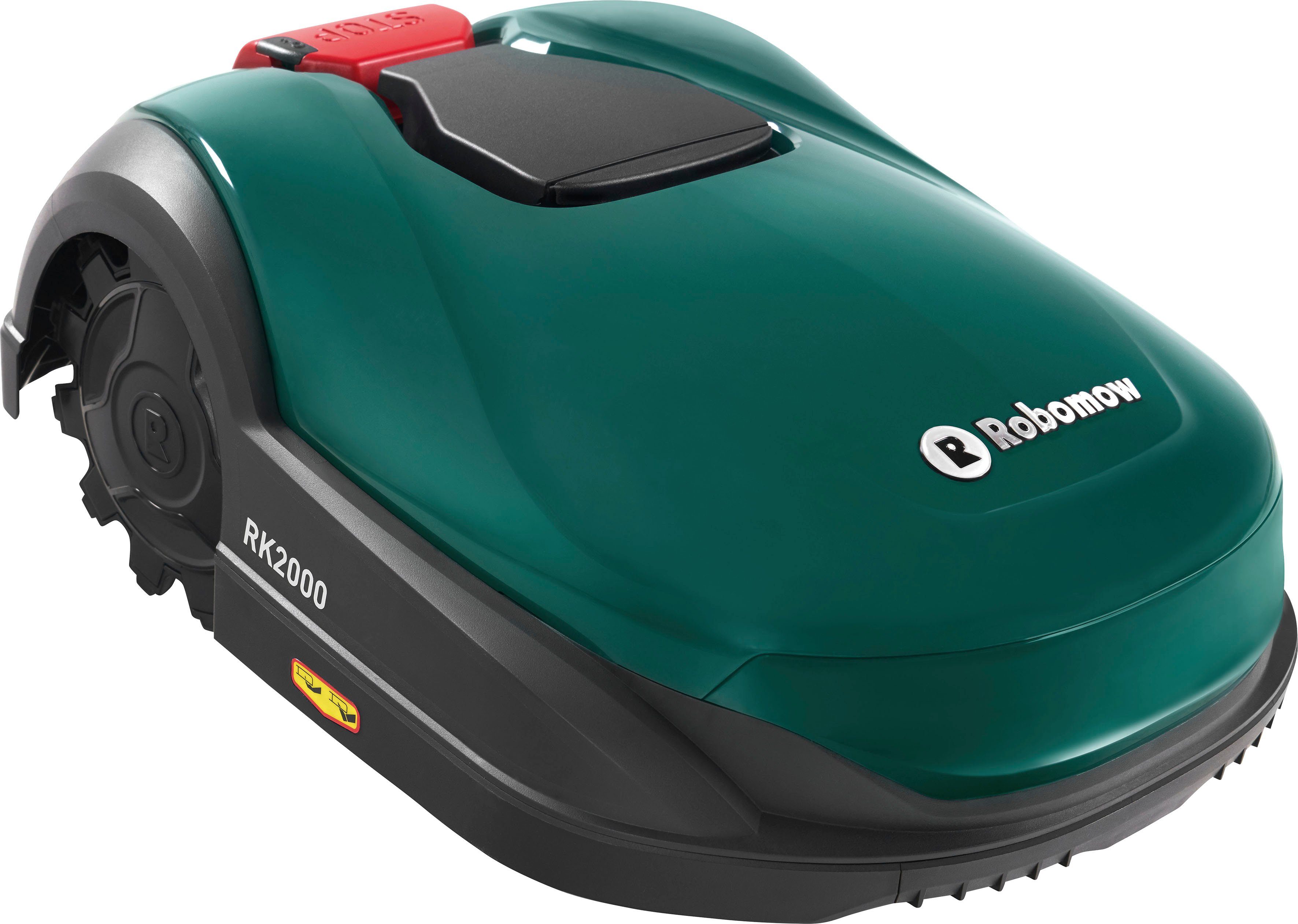 Robomow Rasenmähroboter, bis 2000 m² Rasenfläche, (Spar-Set, 3-St), inkl. Rasendünger WOLF-Garten RO-S 500