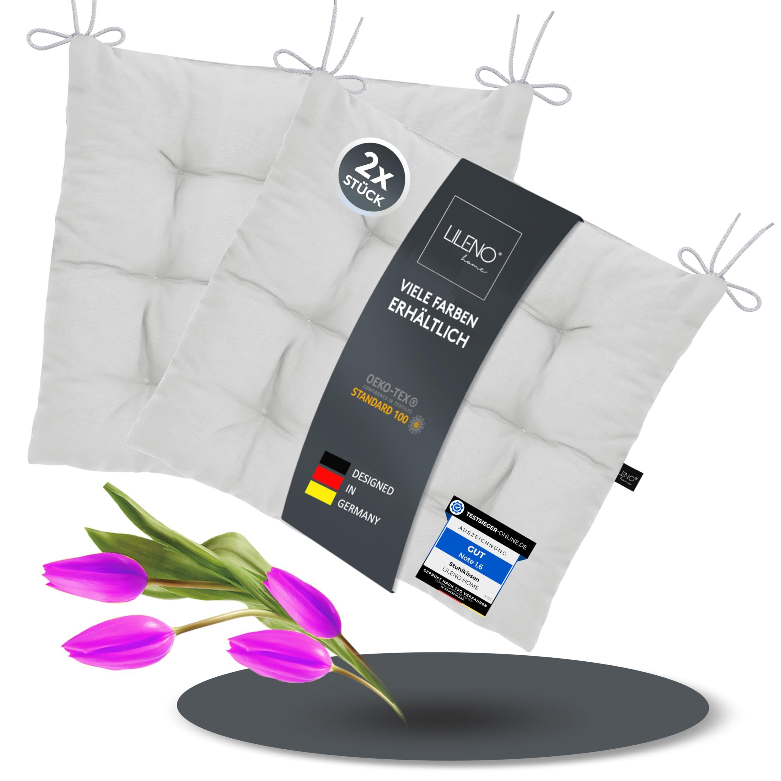 LILENO HOME Stuhlkissen Sitzkissen für Gartenstuhl, günstig online kaufen