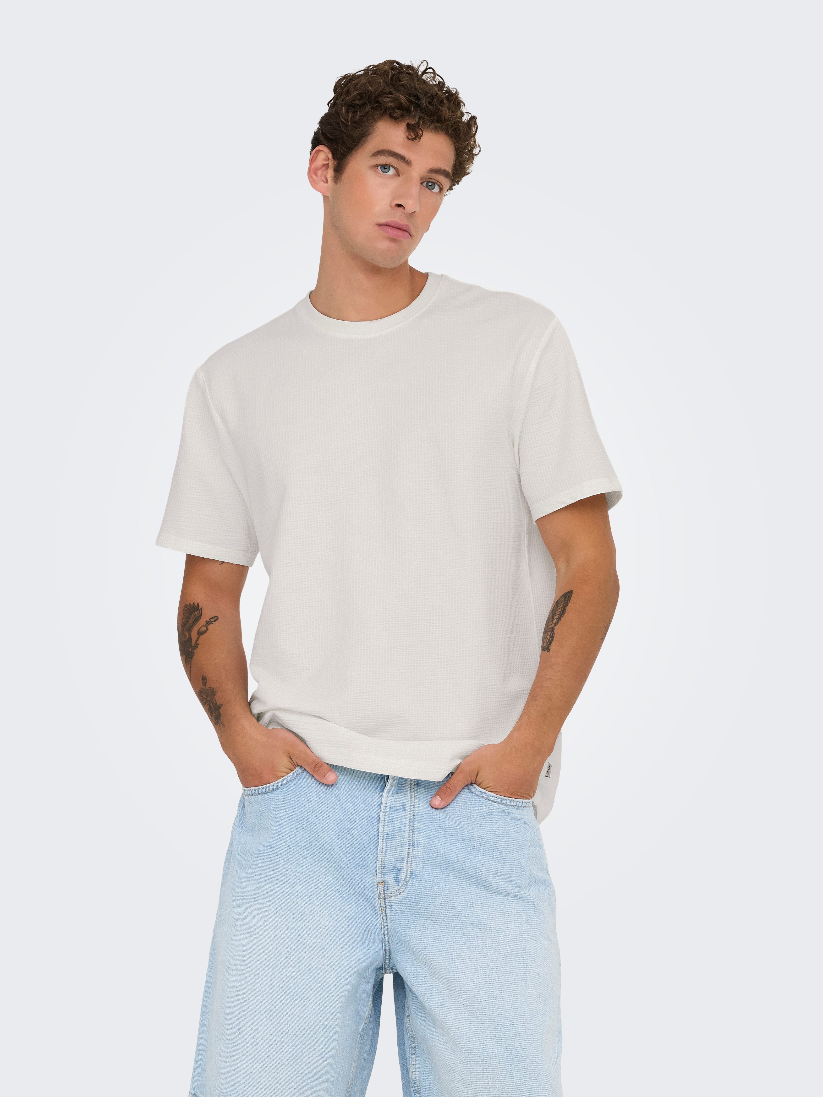 ONLY & SONS Rundhalsshirt ONSKIAN LIFE günstig online kaufen