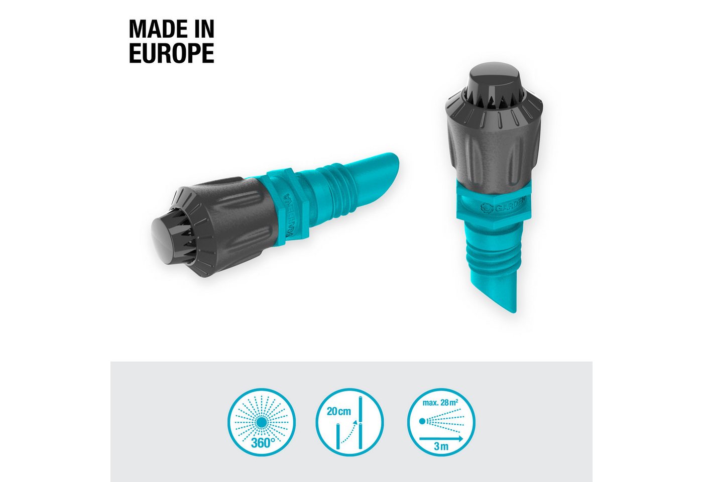 Thumbnail - GARDENA Bewässerungssystem GARDENA Sprühdüse 360° Micro-Drip 5er Set: Rundum Bewässerung