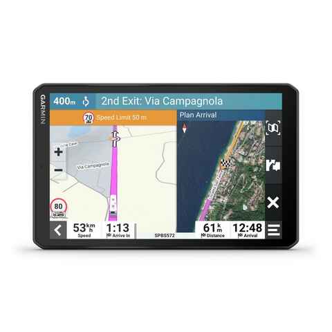 Garmin Camper 895 EU Navigationsgerät (Europa (45 Länder), Karten-Updates, Bluetooth)