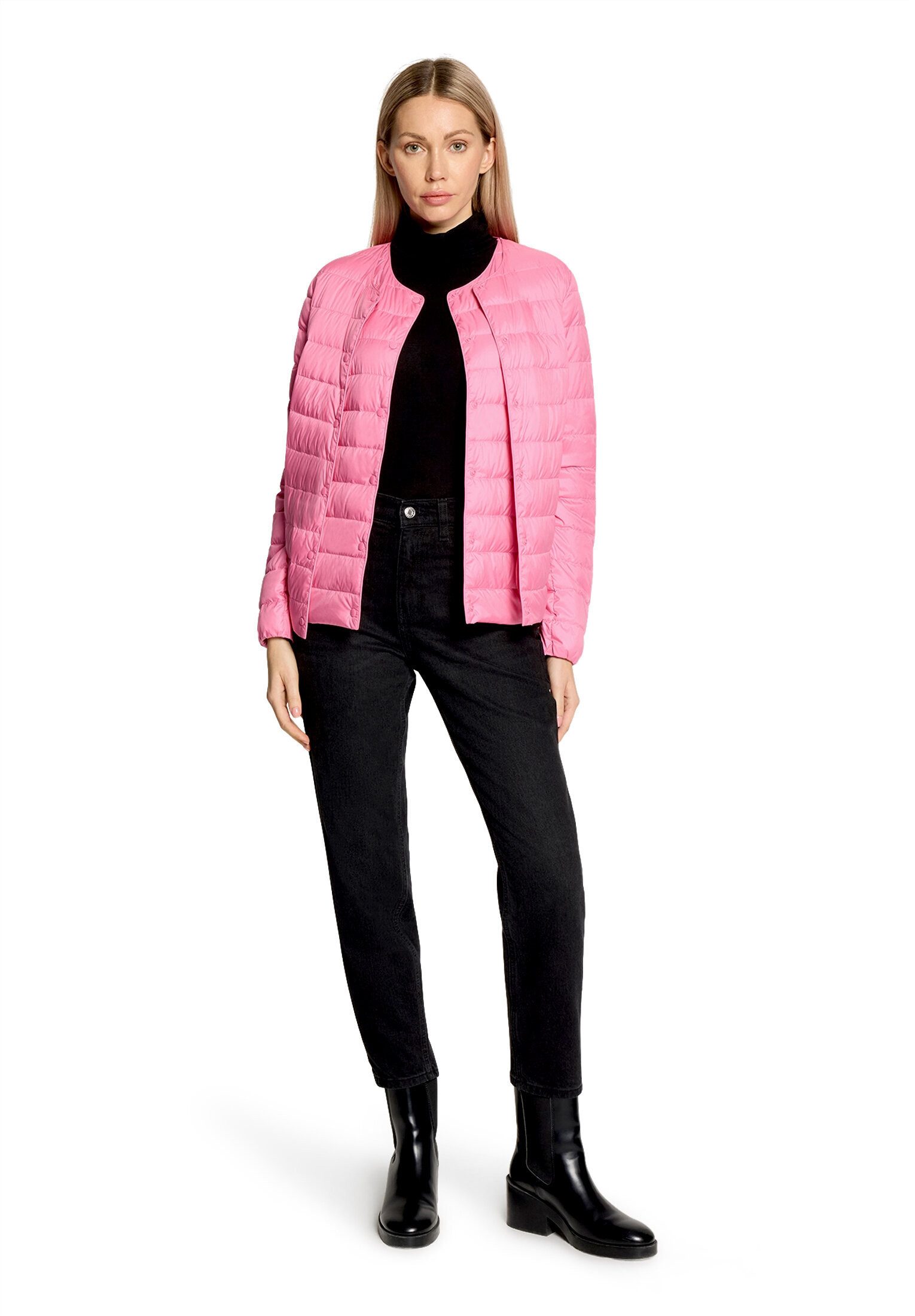 Betty Barclay Steppjacke Damen mit Rundhalsausschnitt
