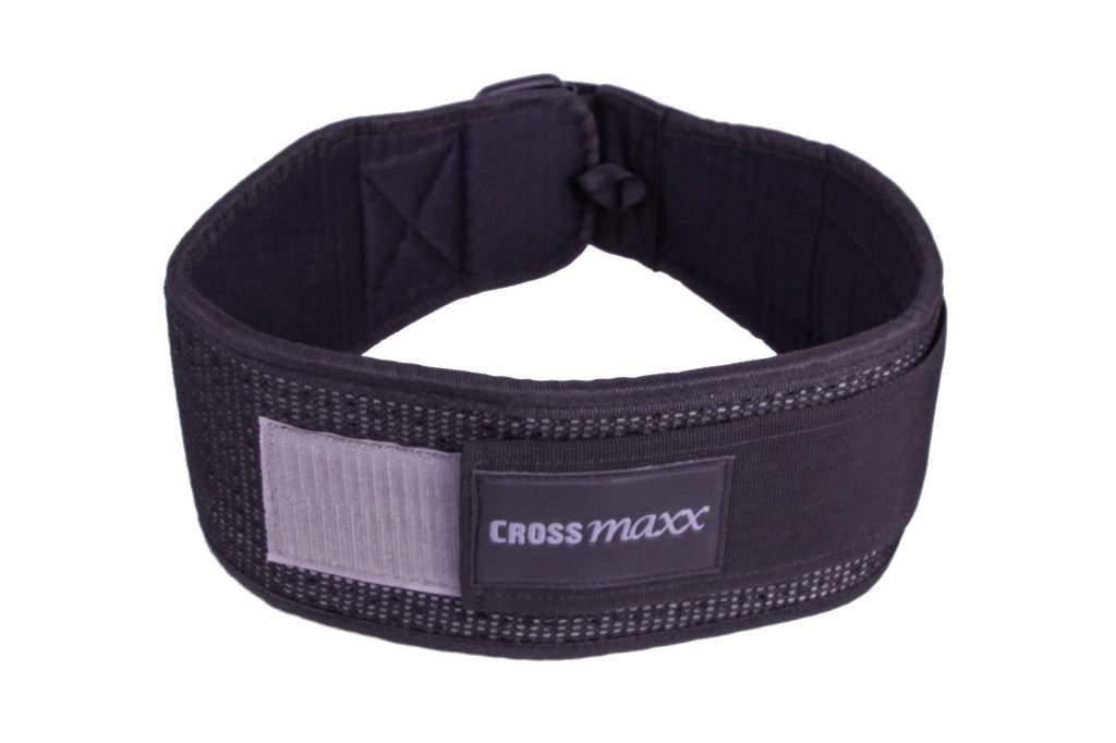 Lifemaxx Dip-Gürtel Lifemaxx Crossmaxx Nylon Lifting Belt L Schwarz/Grau