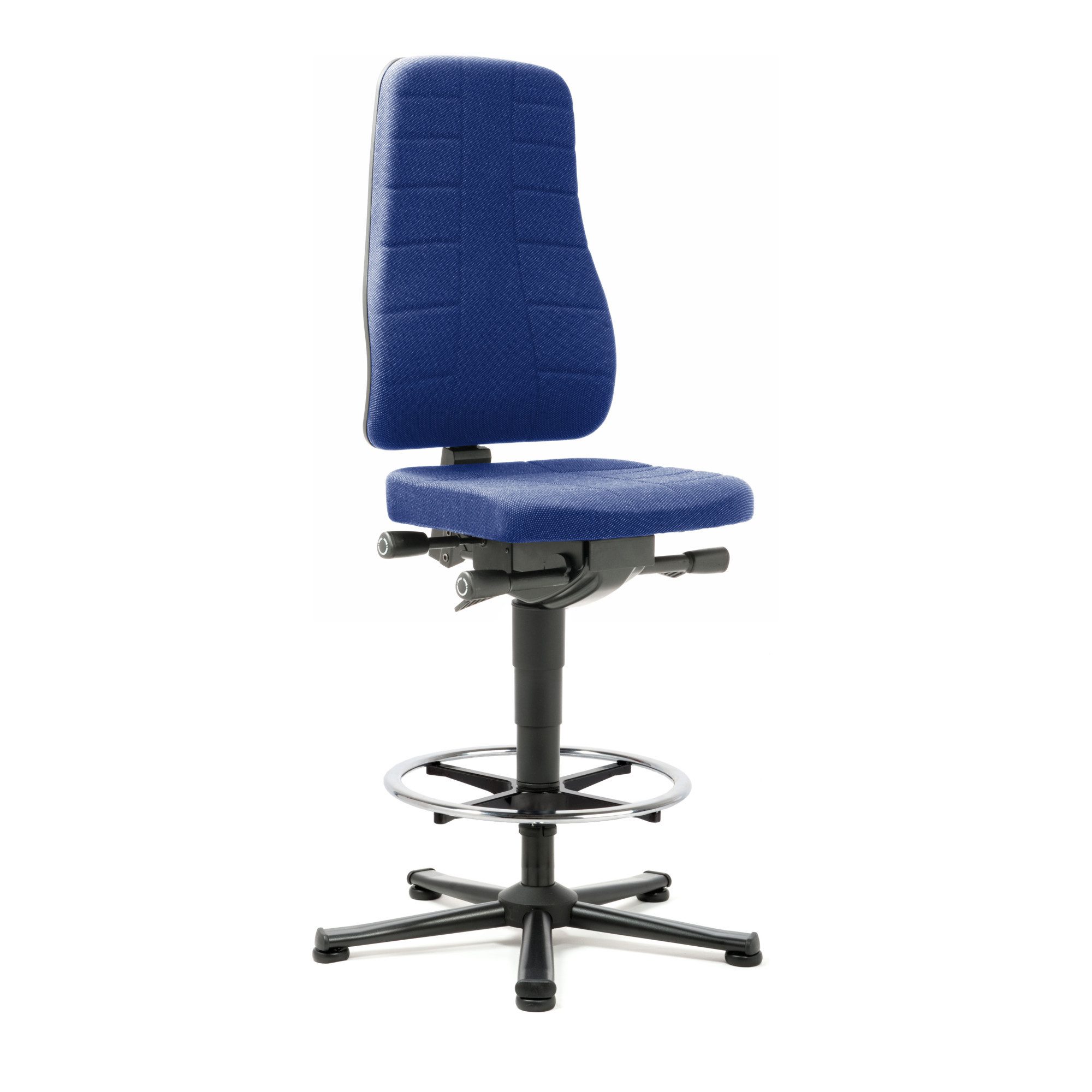 bimos Drehstuhl bimos Arbeitsstuhl All-In-One Highline mit Gleiter und Fußring und Sto