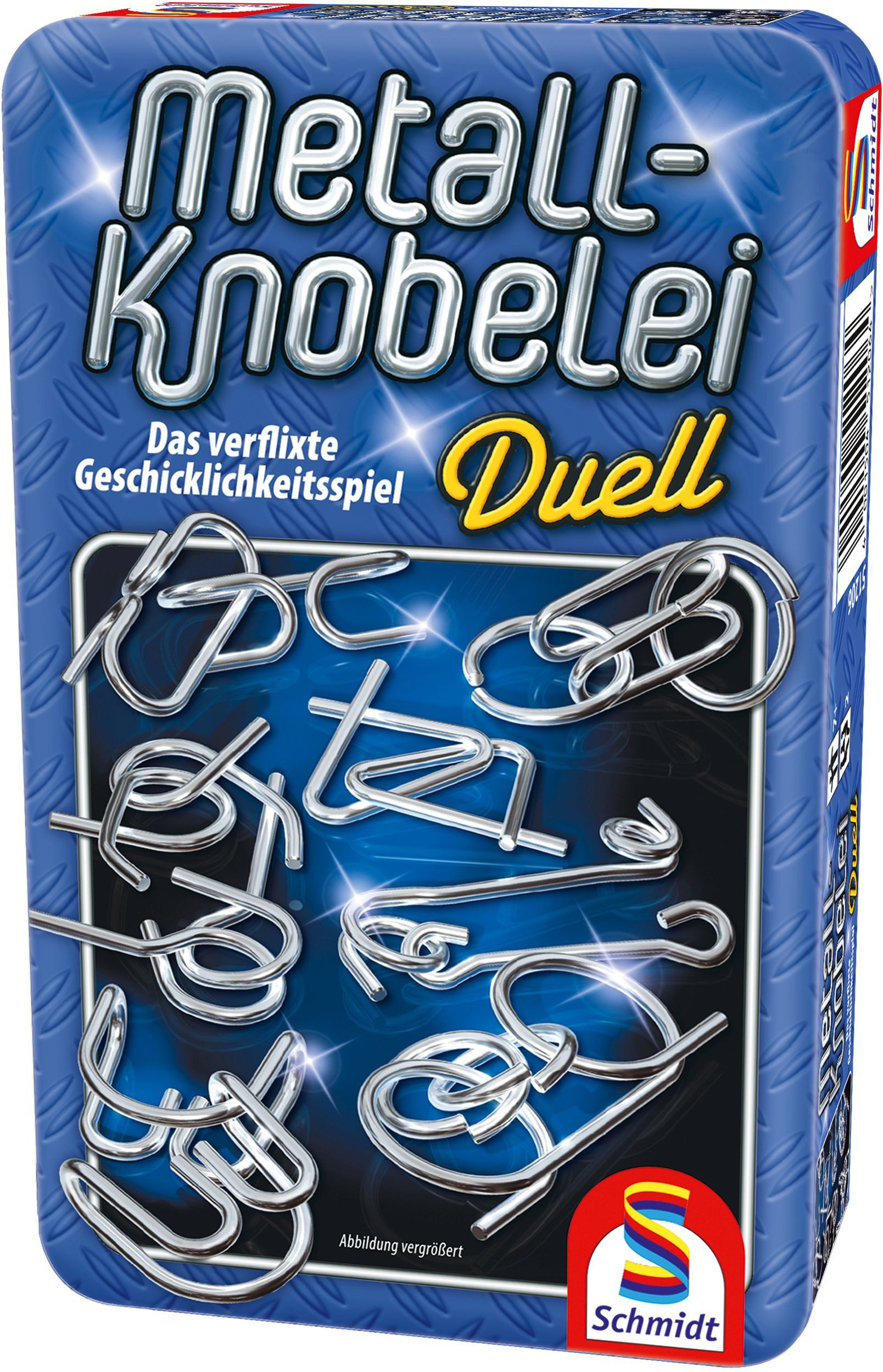 Schmidt Spiele Spiel Metall Knobelei Metalldose