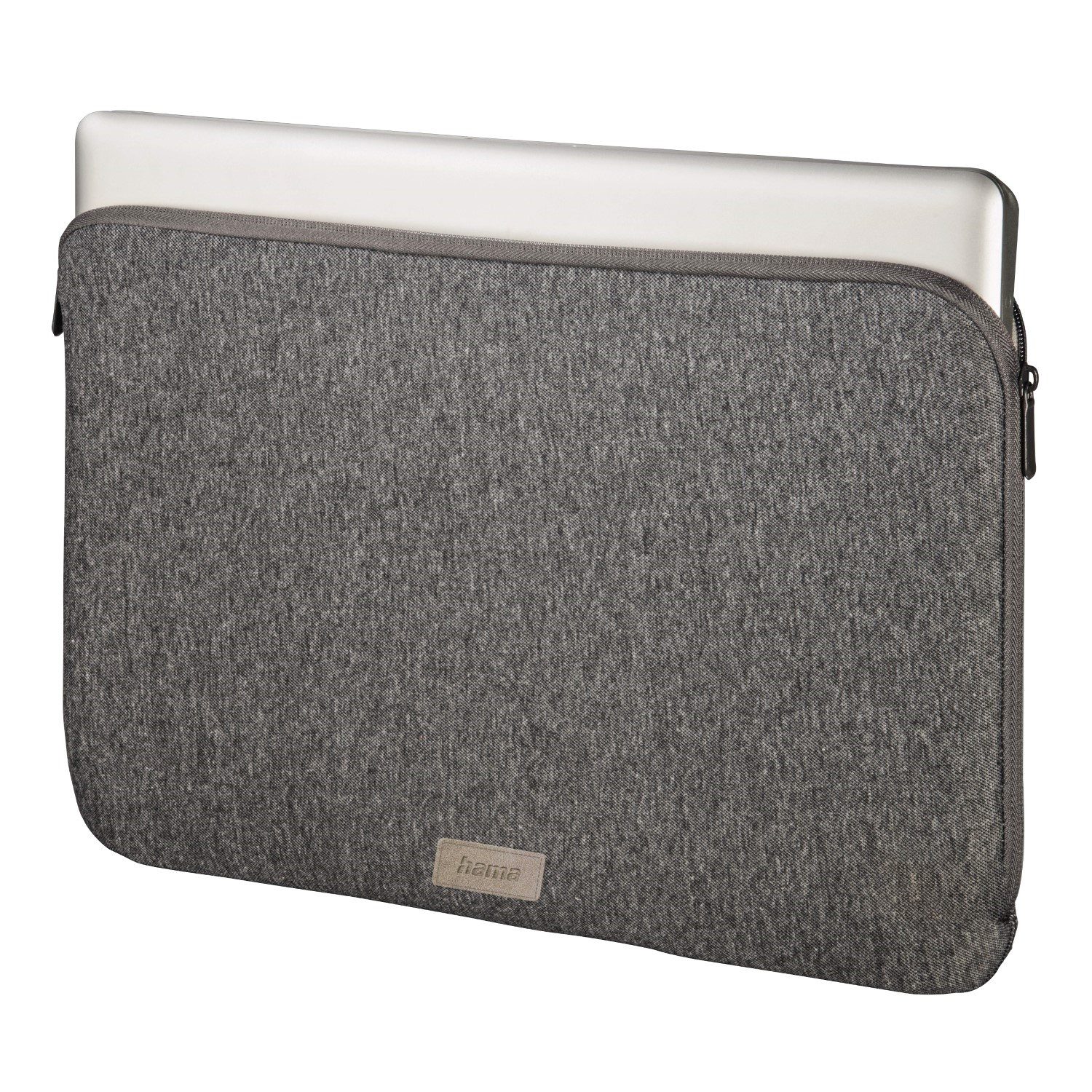 Hama Laptoptasche Notebook-Tasche Schutz-Hülle Jersey 14,1" Grau, Business günstig online kaufen
