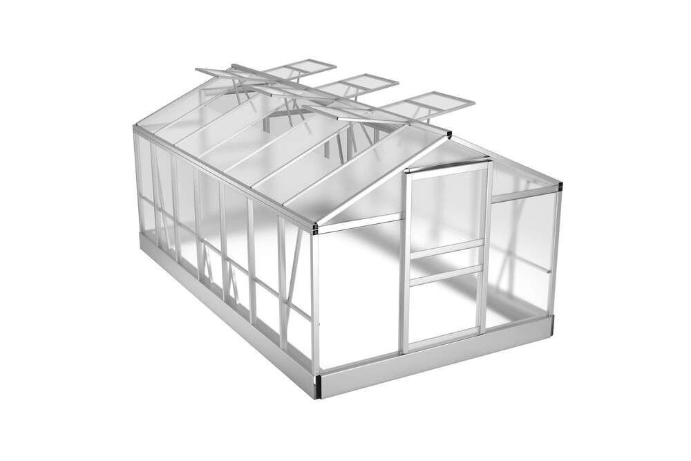 OUTFLEXX Gewächshaus silberfarben | Rab... OUTFLEXX Gewächshaus silberfarben | Rab...