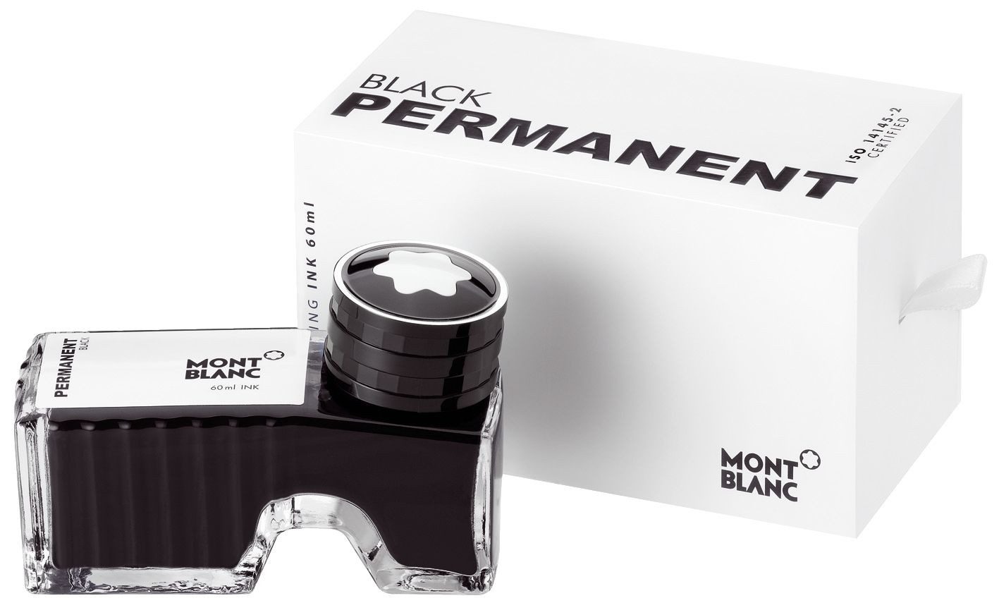 MONTBLANC Montblanc® 107755 Tinte - 60 ml Glasflacon, black Tintenpatrone