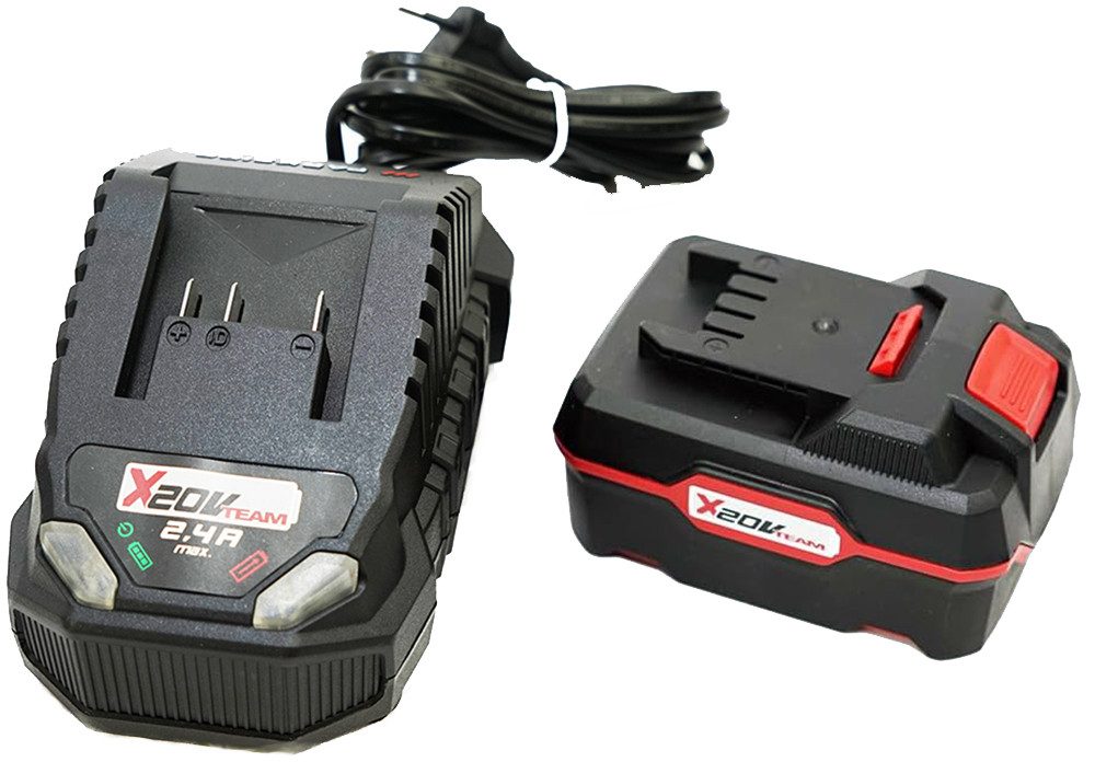 PARKSIDE PERFORMANCE® Akku-Heißluftgebläse 20V Akku Heißluftpistole Heißluftfön PPHLGA 20 (inkl. 4Ah Akku), bis max. 500 °C, Integrierte LED-Arbeitsleuchte