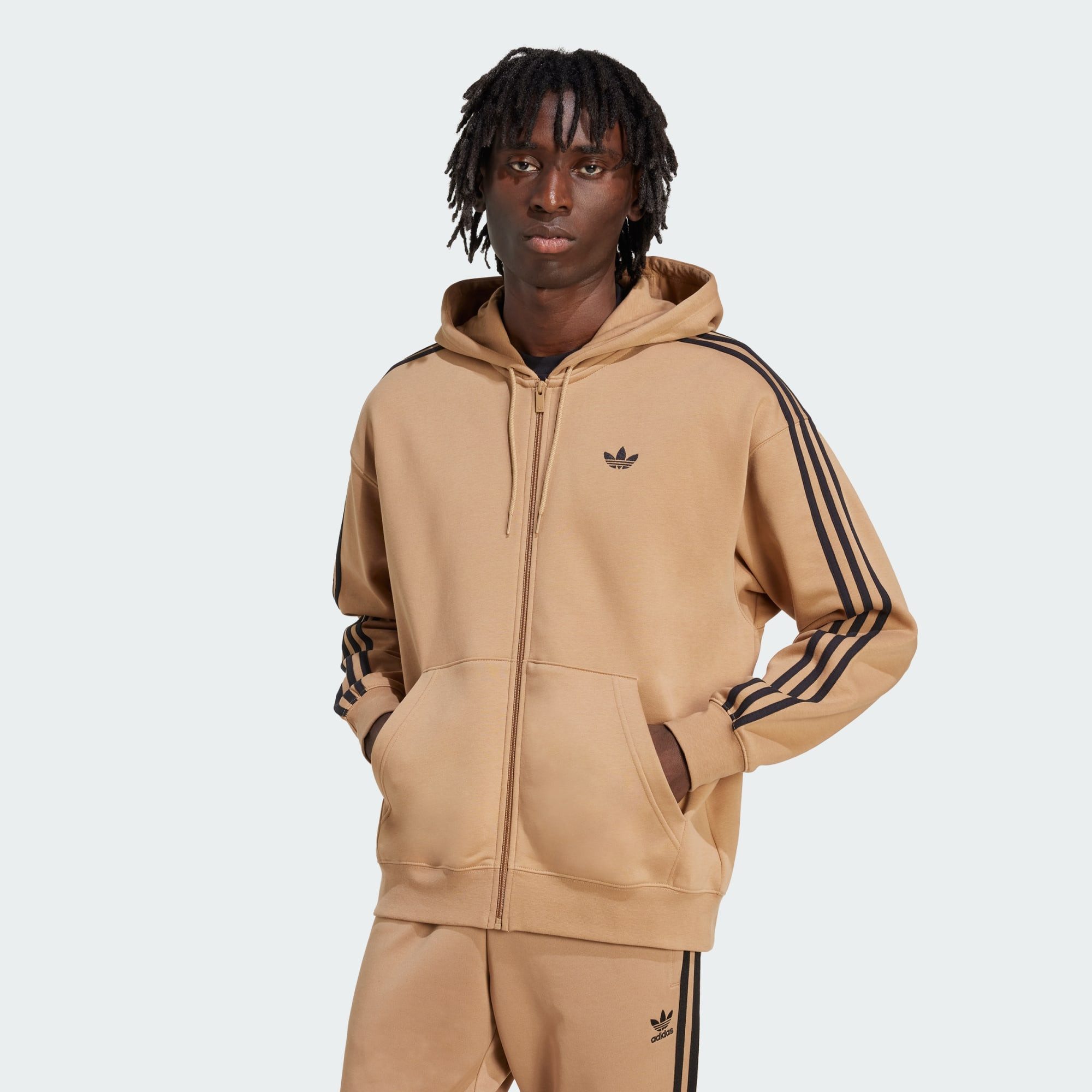adidas Originals Sweatshirt ADIDAS ADICOLOR OVERSIZE KAPUZENJACKE (1-tlg) günstig online kaufen