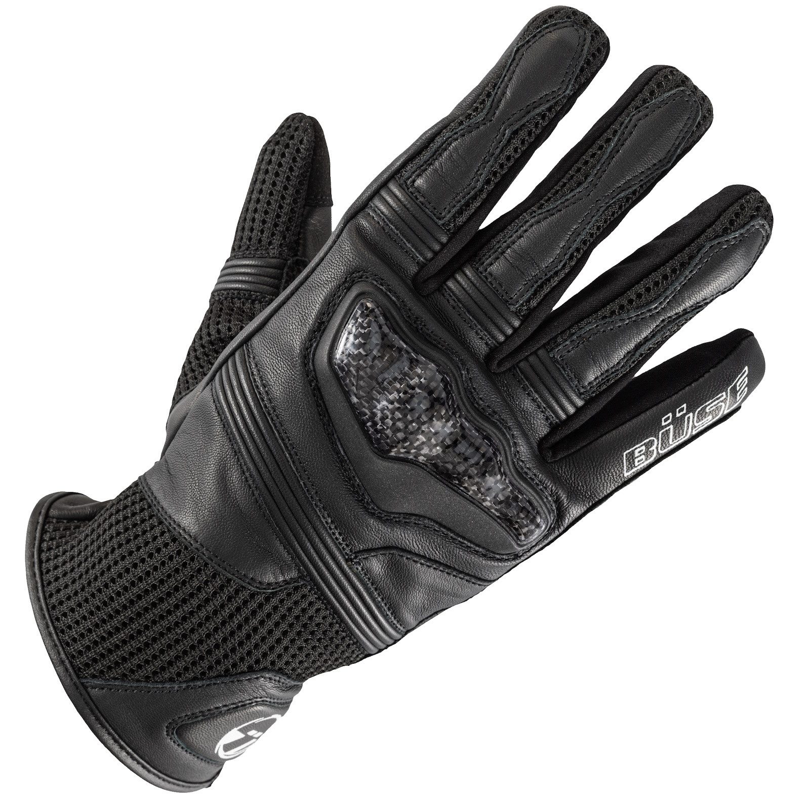 Büse Motorradhandschuhe Büse Airflow Handschuhe schwarz atmungsaktiv günstig online kaufen