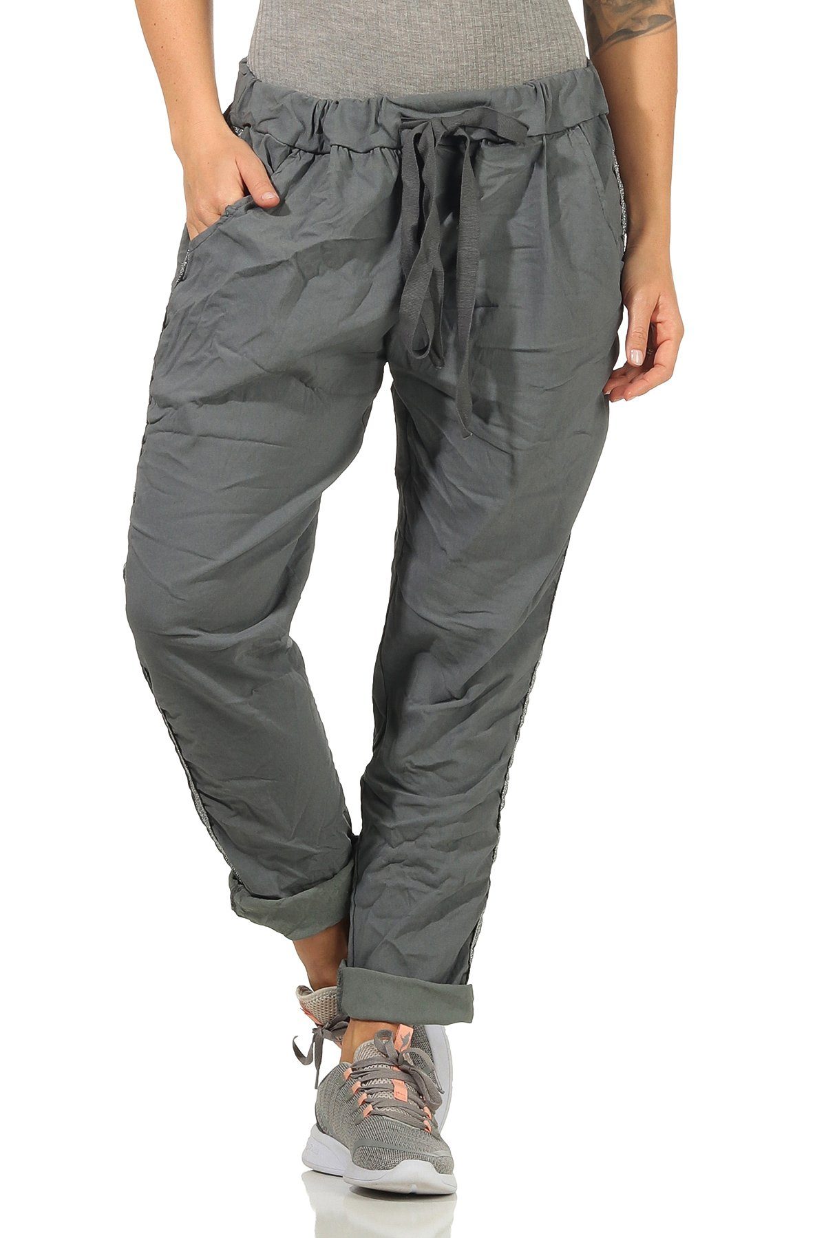 Mississhop Jogginghose Damen Hose Baumwollhose mit günstig online kaufen