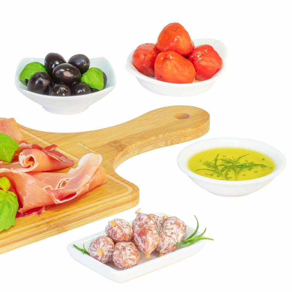 WESTMARK Servierschale 4 Stk. Keramikschälchen »Tapas + Friends«, rechteckig, 7,8 x 5 x, Keramik – Bild 5 von 5