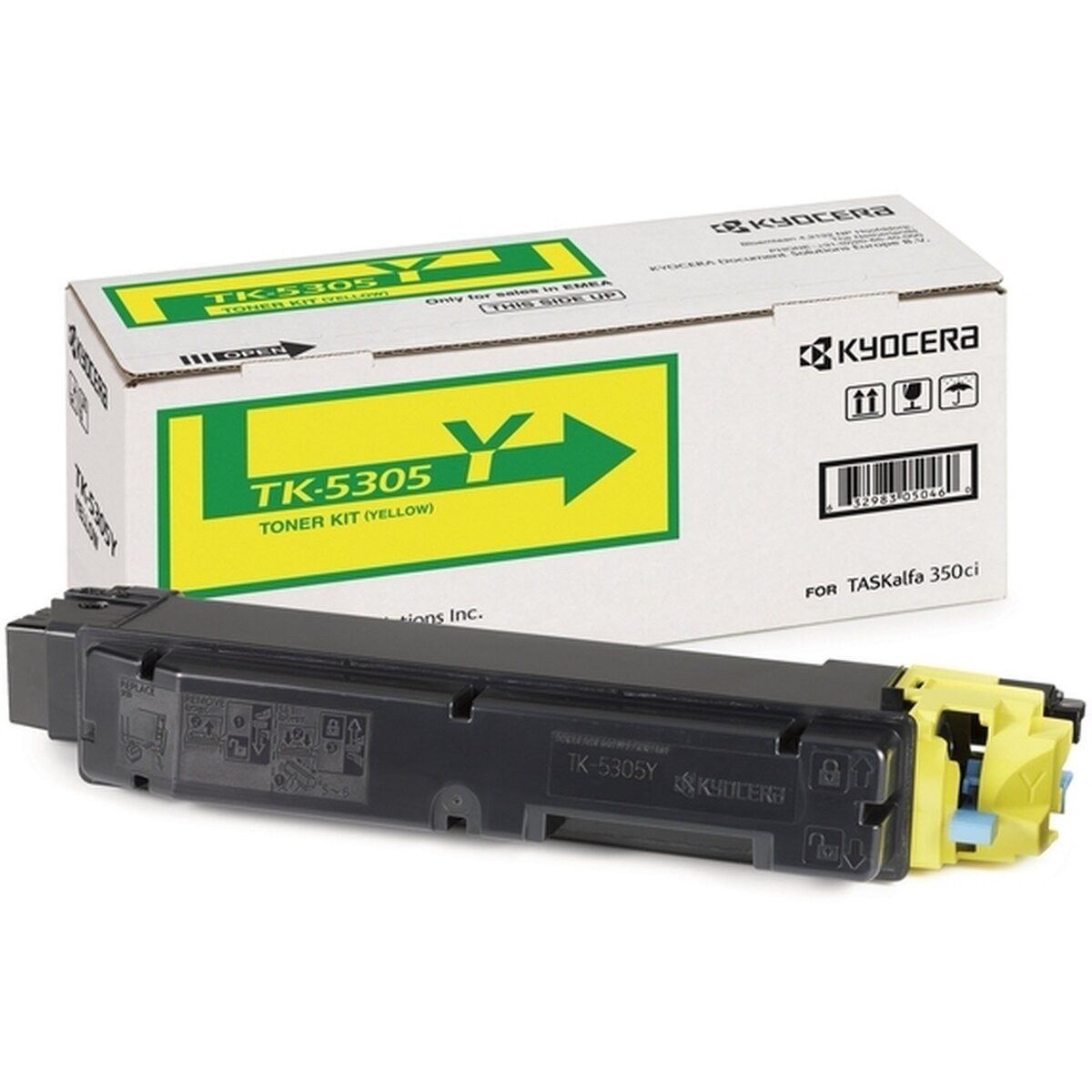 Kyocera Tonerpatrone Toner-Kit Kyocera TK-5305Y gelb