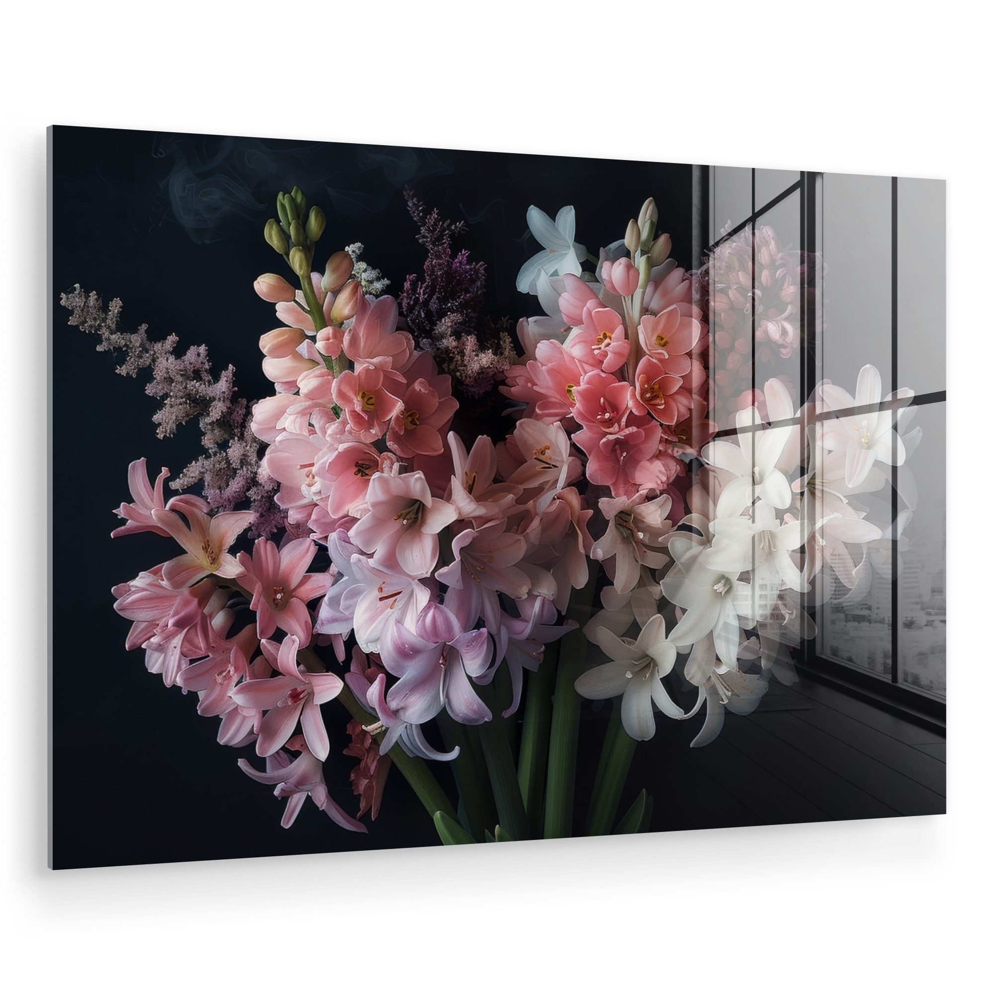 MuchoWow Acrylglasbild Blumen - Hyazinthe - günstig online kaufen
