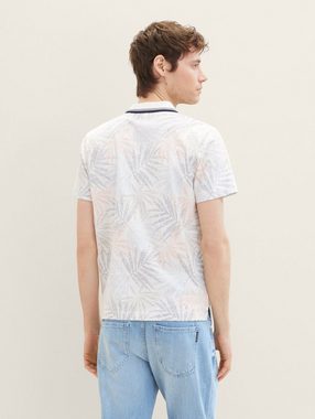 TOM TAILOR Poloshirt Poloshirt mit Allover-Print