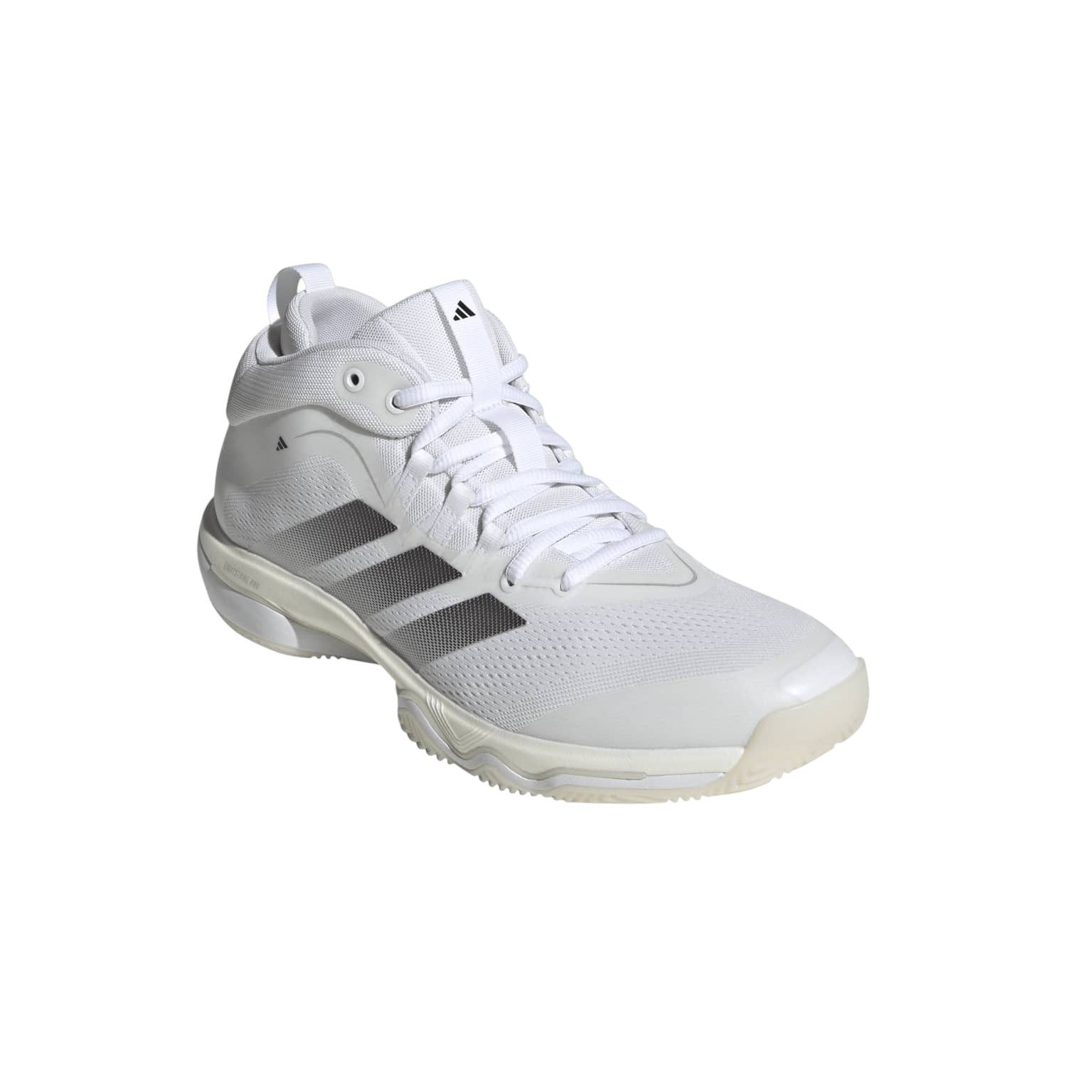 Hallen-Indoorschuhe CrazyFlight Mid 7 weiss/silber Herren Badmintonschuh